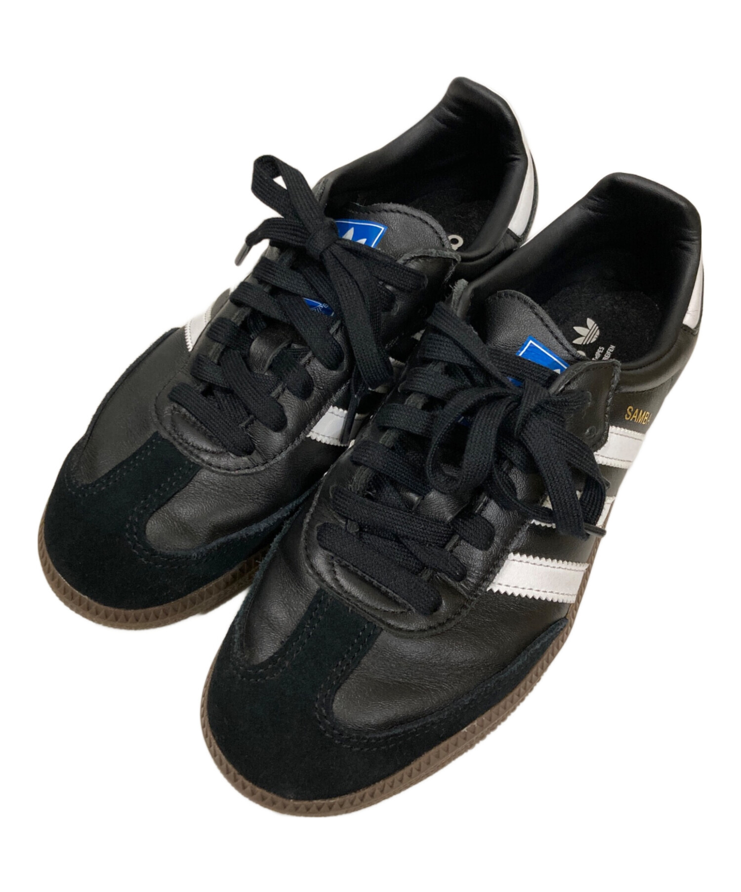中古・古着通販】adidas (アディダス) SAMBA OG ブラック サイズ:25cm 