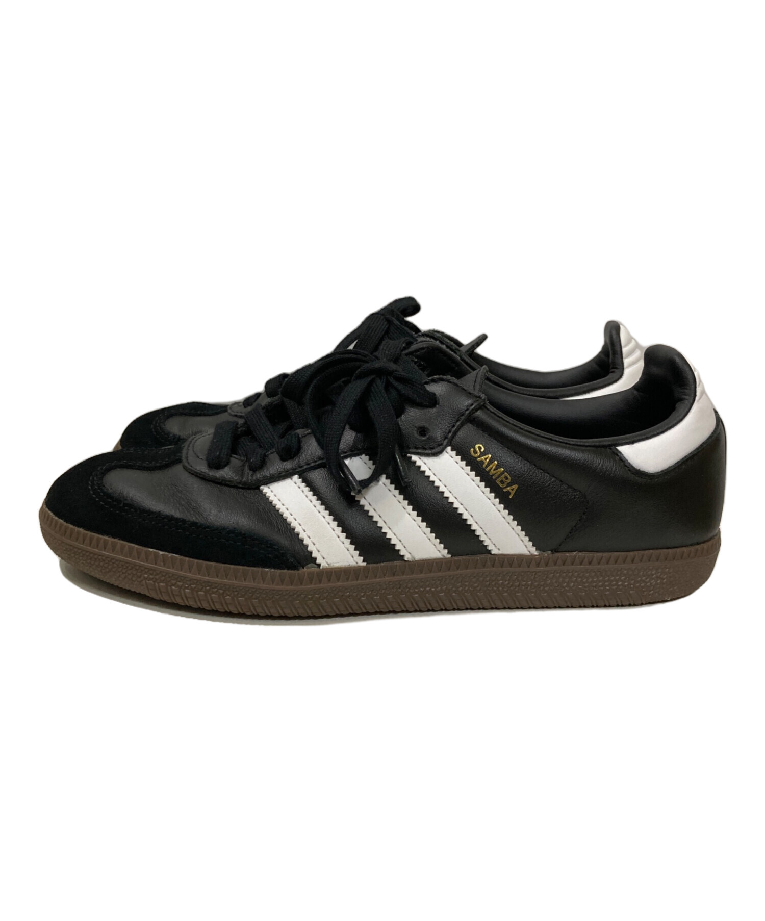 中古・古着通販】adidas (アディダス) SAMBA OG ブラック サイズ:25cm 