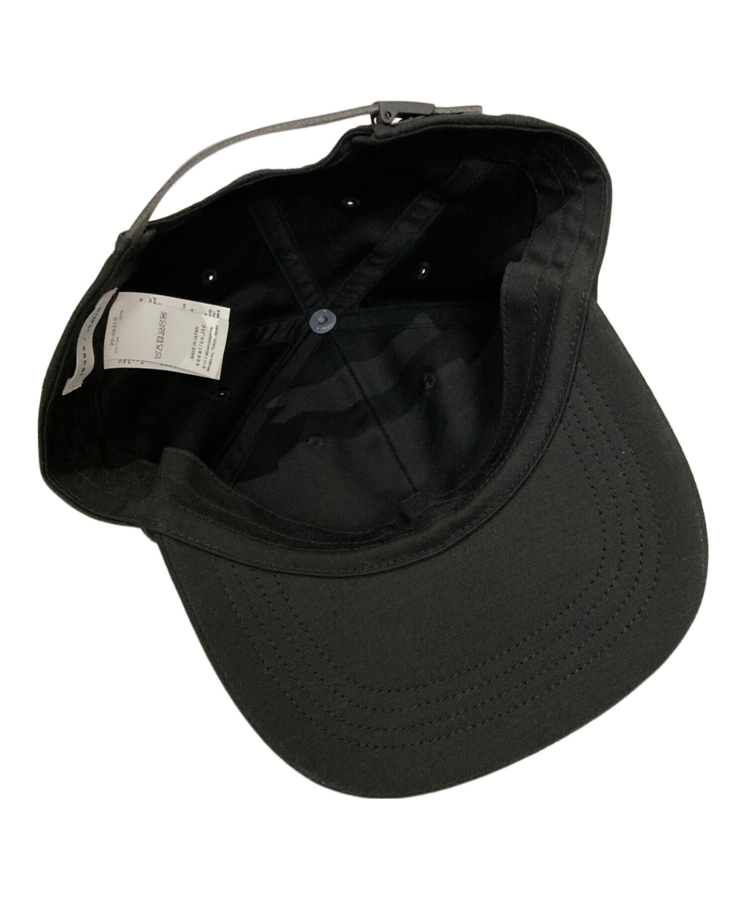 WTAPS / sacai キャップ sacai White & Black WTAPS Edition Cotton Twill Cap Sacai