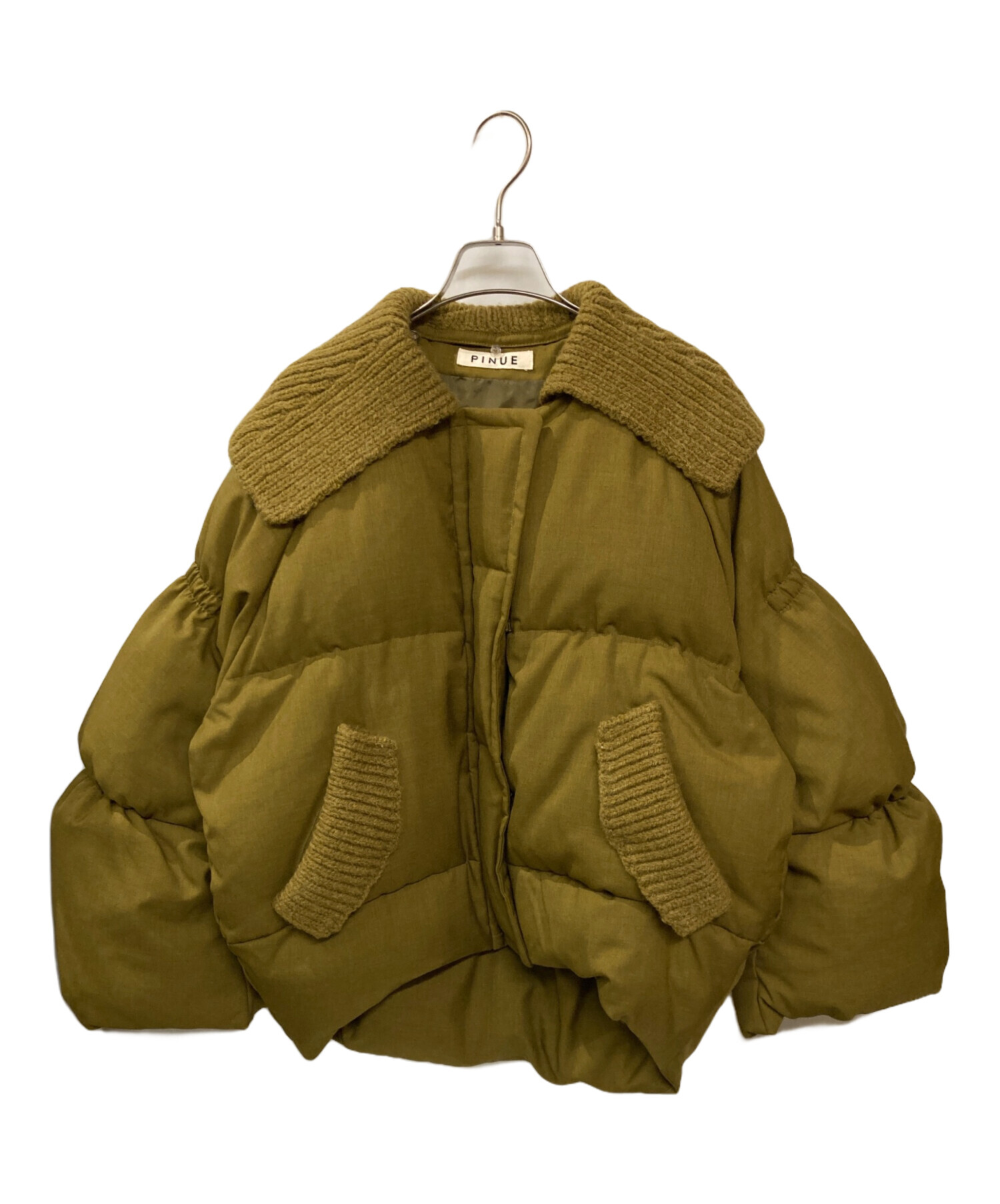 中古・古着通販】PINUE (ピヌエ) ダウンジャケット マスタード サイズ