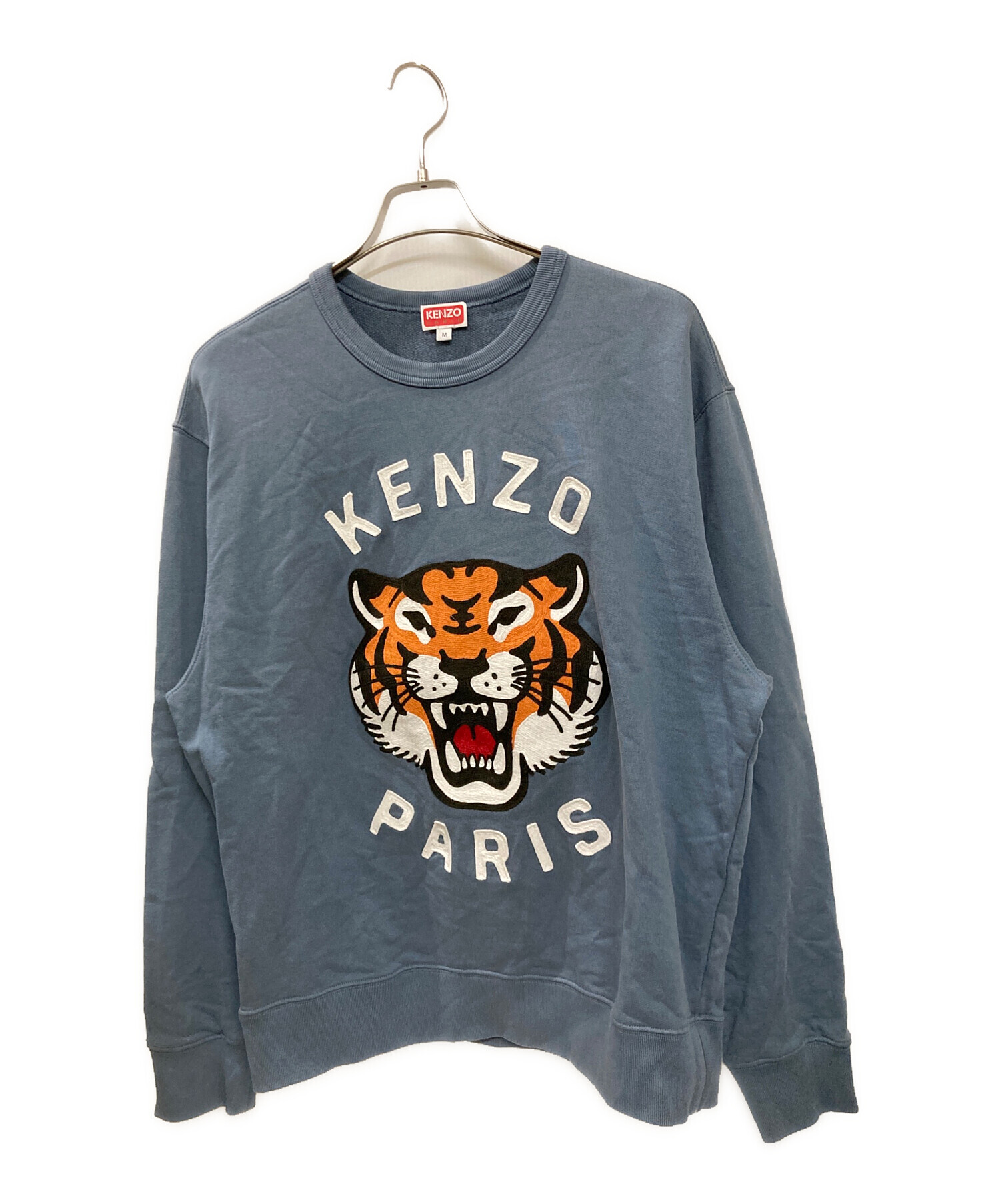中古・古着通販】KENZO (ケンゾー) LUCKY TIGER スウェット ブルー