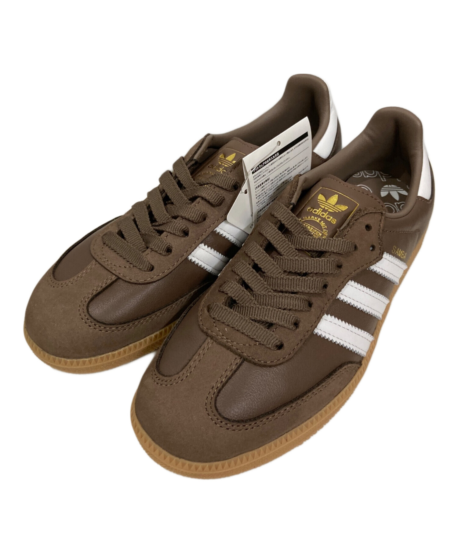 中古・古着通販】adidas (アディダス) スニーカー ブラウン サイズ