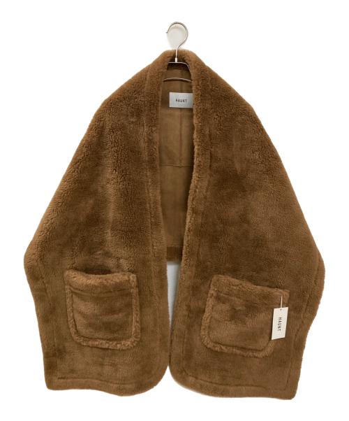 中古・古着通販】haunt (ハウント) SHORT BOA STOLE ブラウン