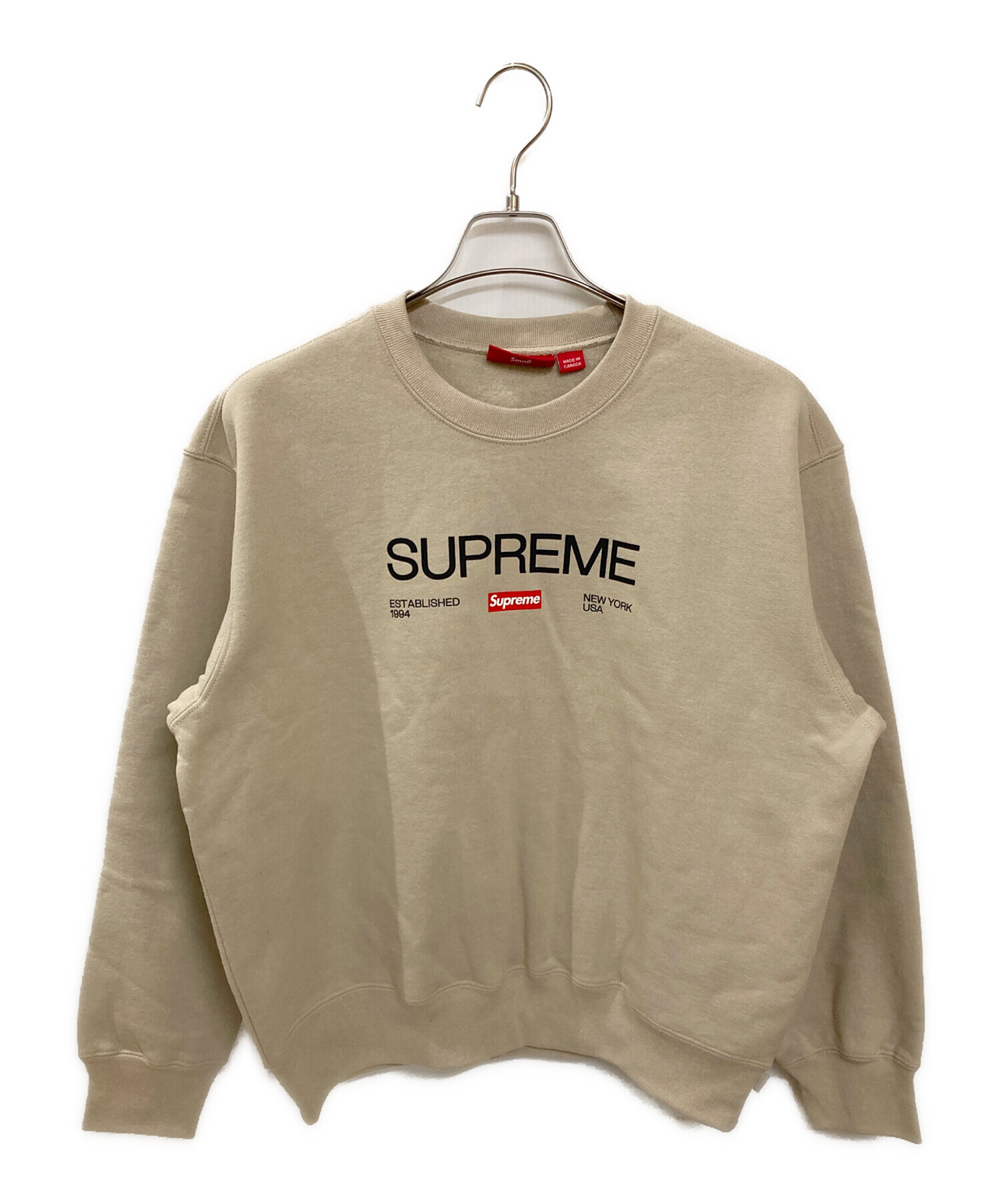 中古・古着通販】Supreme (シュプリーム) established crewneck