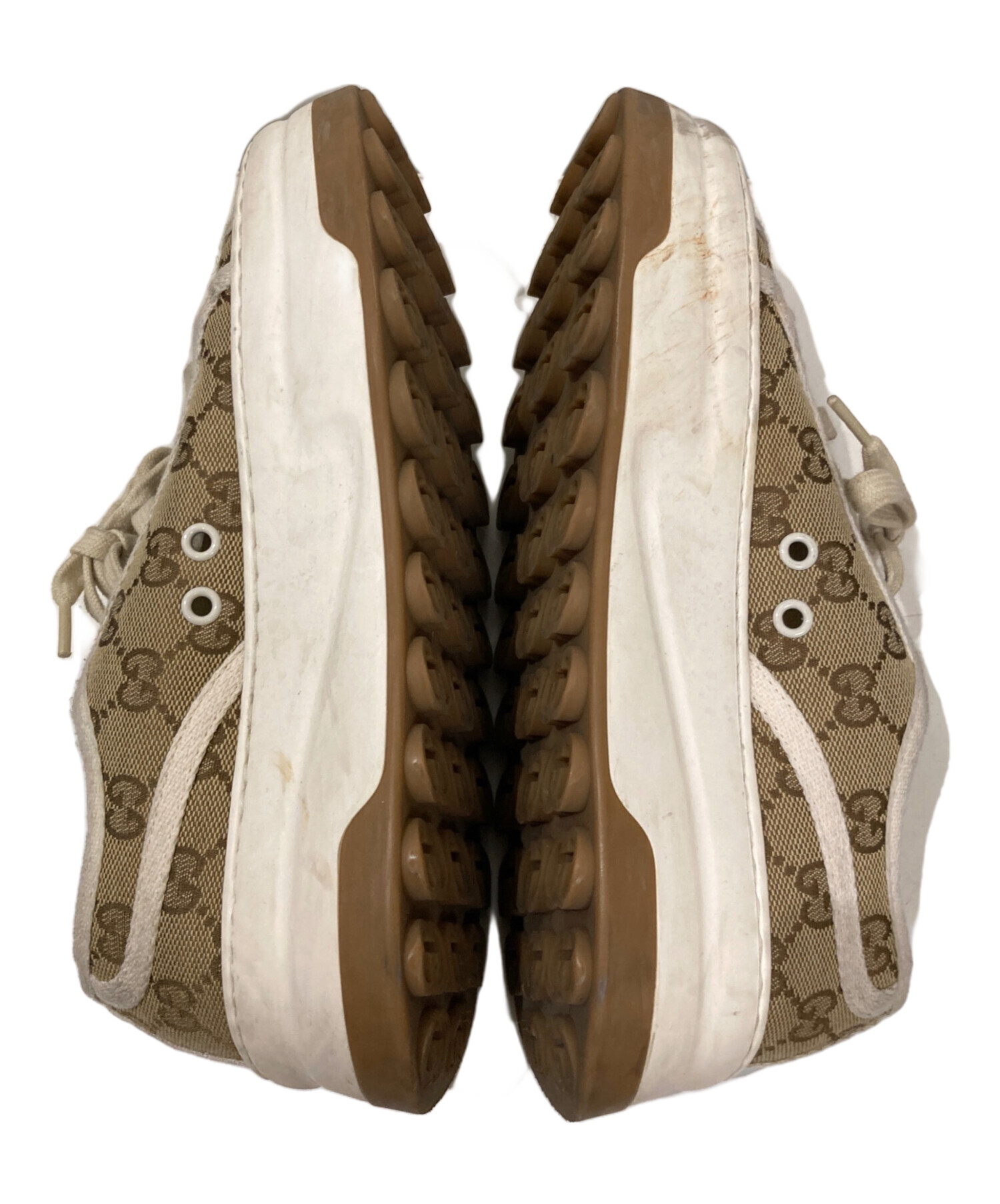 中古・古着通販】GUCCI (グッチ) TENNIS 1977 GGキャンバス ローカット