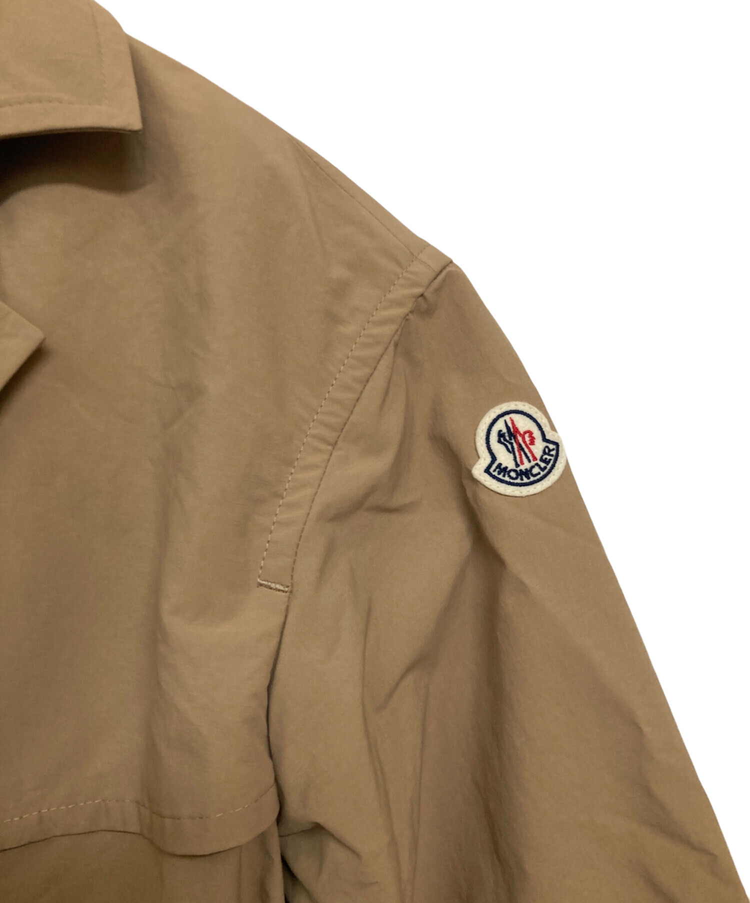 中古・古着通販】MONCLER (モンクレール) トレンチコート ベージュ