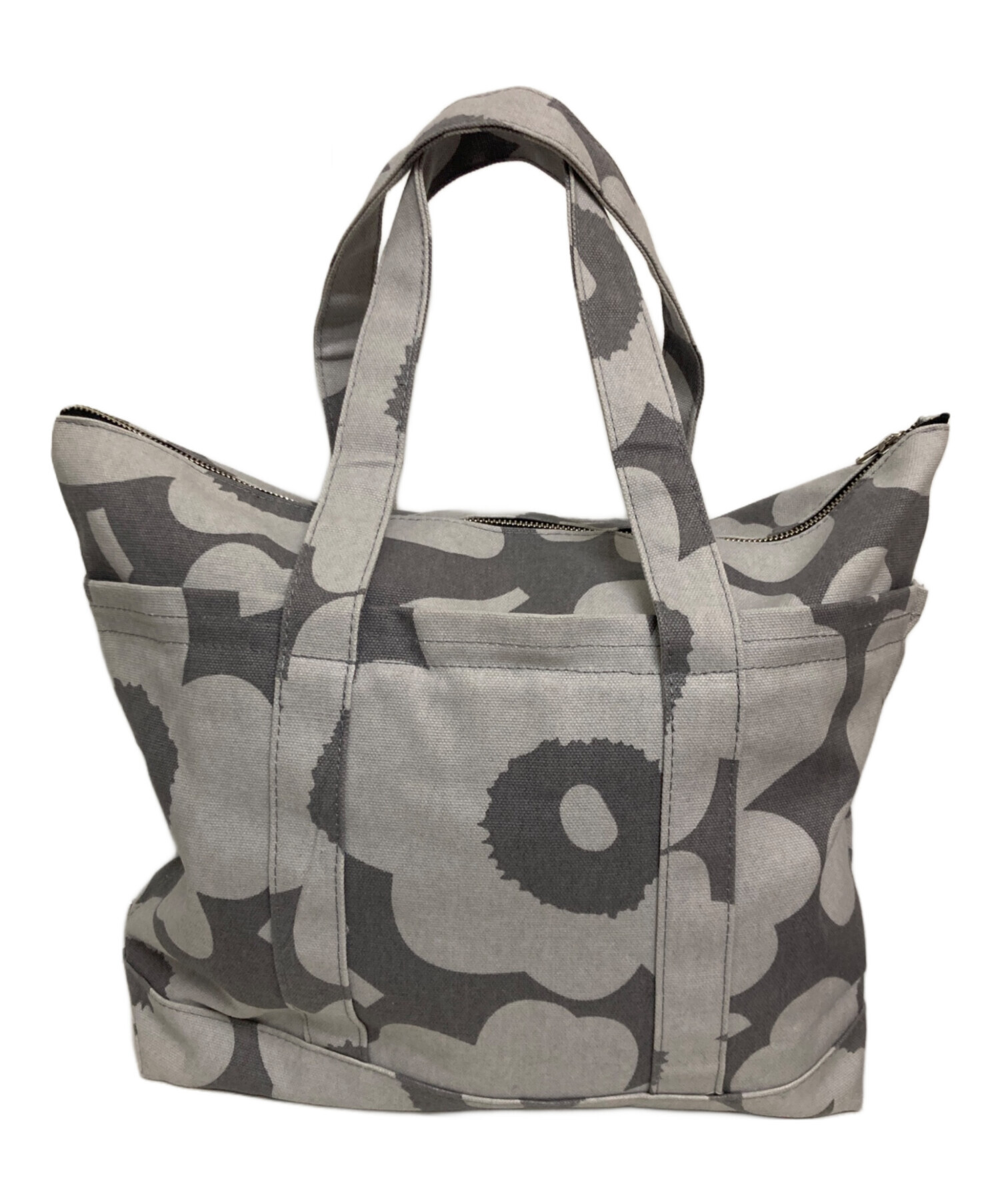 新品マリメッコ トートピエニ ウニッコUUSI MINI MATKURI グレー 中古・古着通販】marimekko (マリメッコ) UUSI MINI MATKURI PIENI