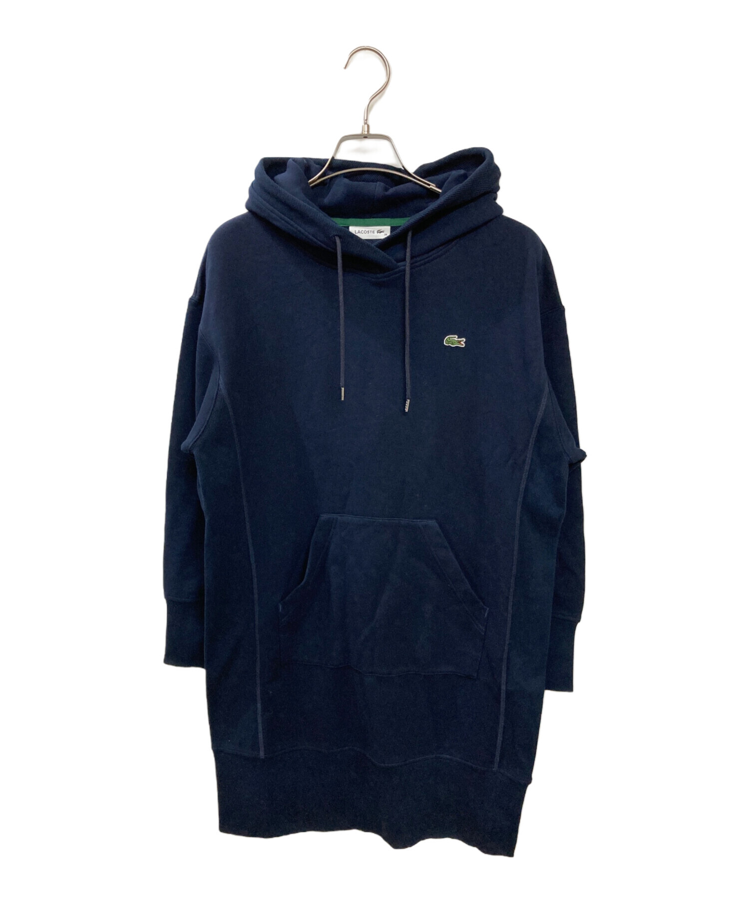 中古・古着通販】LACOSTE (ラコステ) パーカー ネイビー サイズ:34