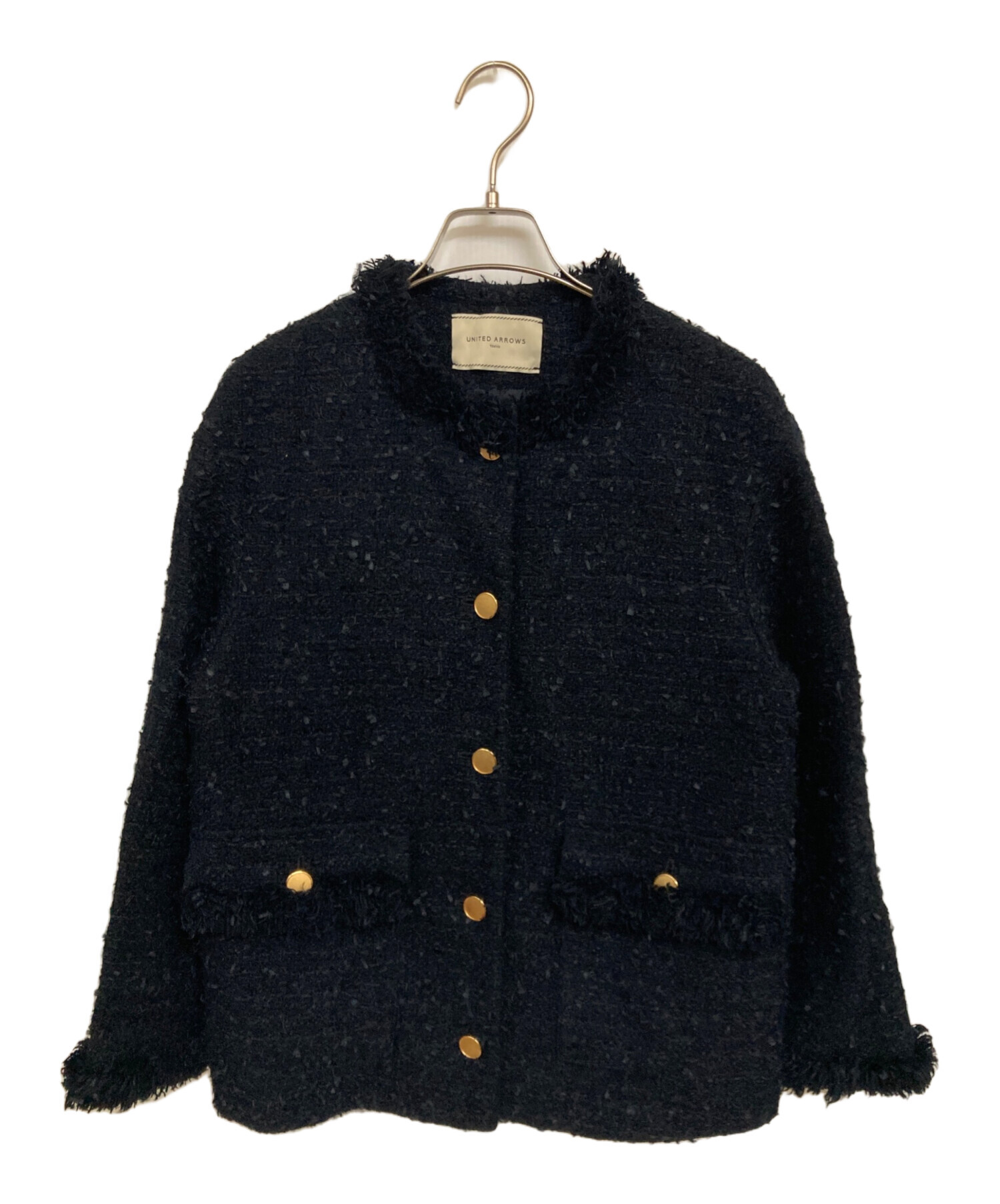 向*葵様 ドゥロワー　ツイード　ジャケット　38サイズ　未使用 向*葵様 ドゥロワー ツイード ジャケット 38サイズ 未使用 中古・古着