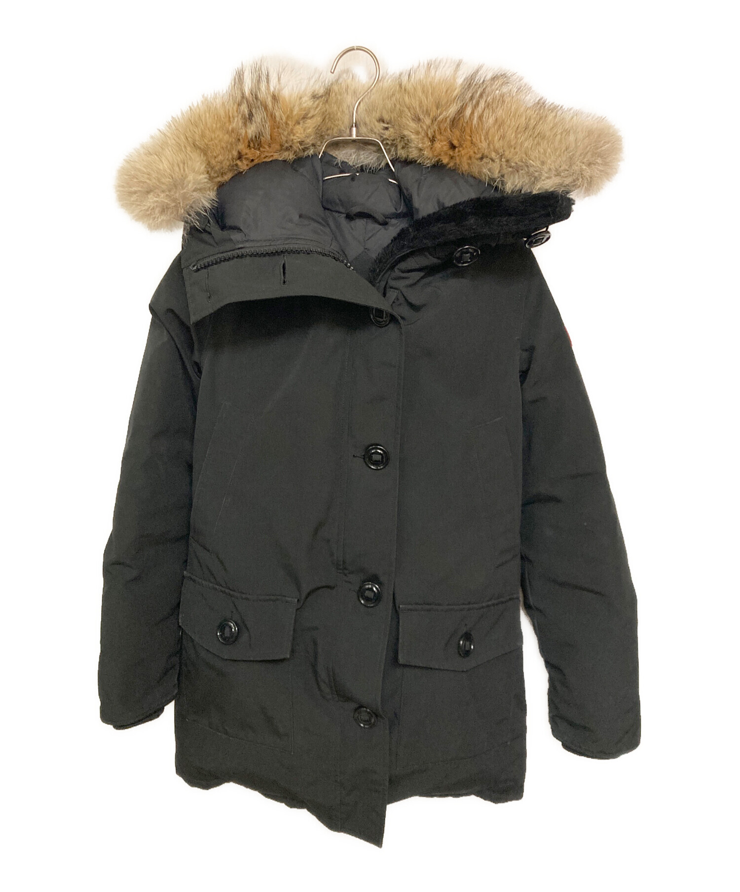 中古・古着通販】CANADA GOOSE (カナダグース) BRONTE PARKA ブラック