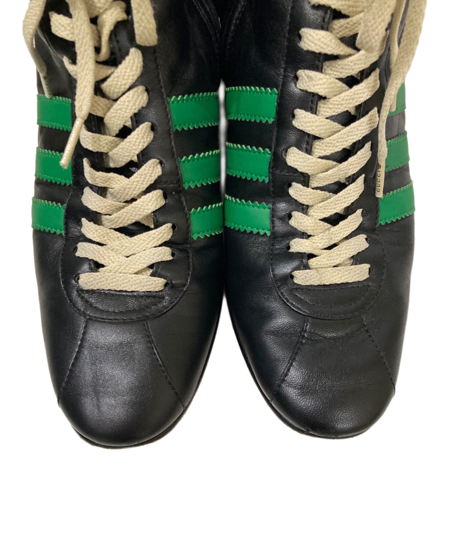 中古・古着通販】GUCCI (グッチ) adidas (アディダス) レザーヒール