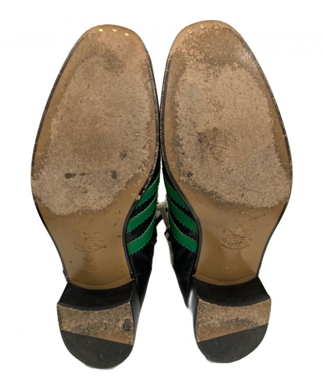 中古・古着通販】GUCCI (グッチ) adidas (アディダス) レザーヒール