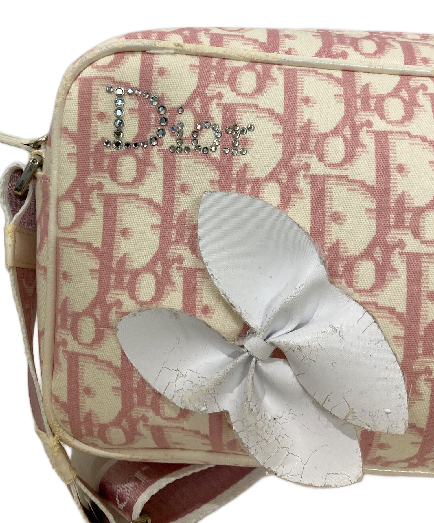 ■Christian Diorクリスチャンディオール フラワーブローチ ケース付 中古・古着通販】Christian Dior (クリスチャン ディオール) フラワー