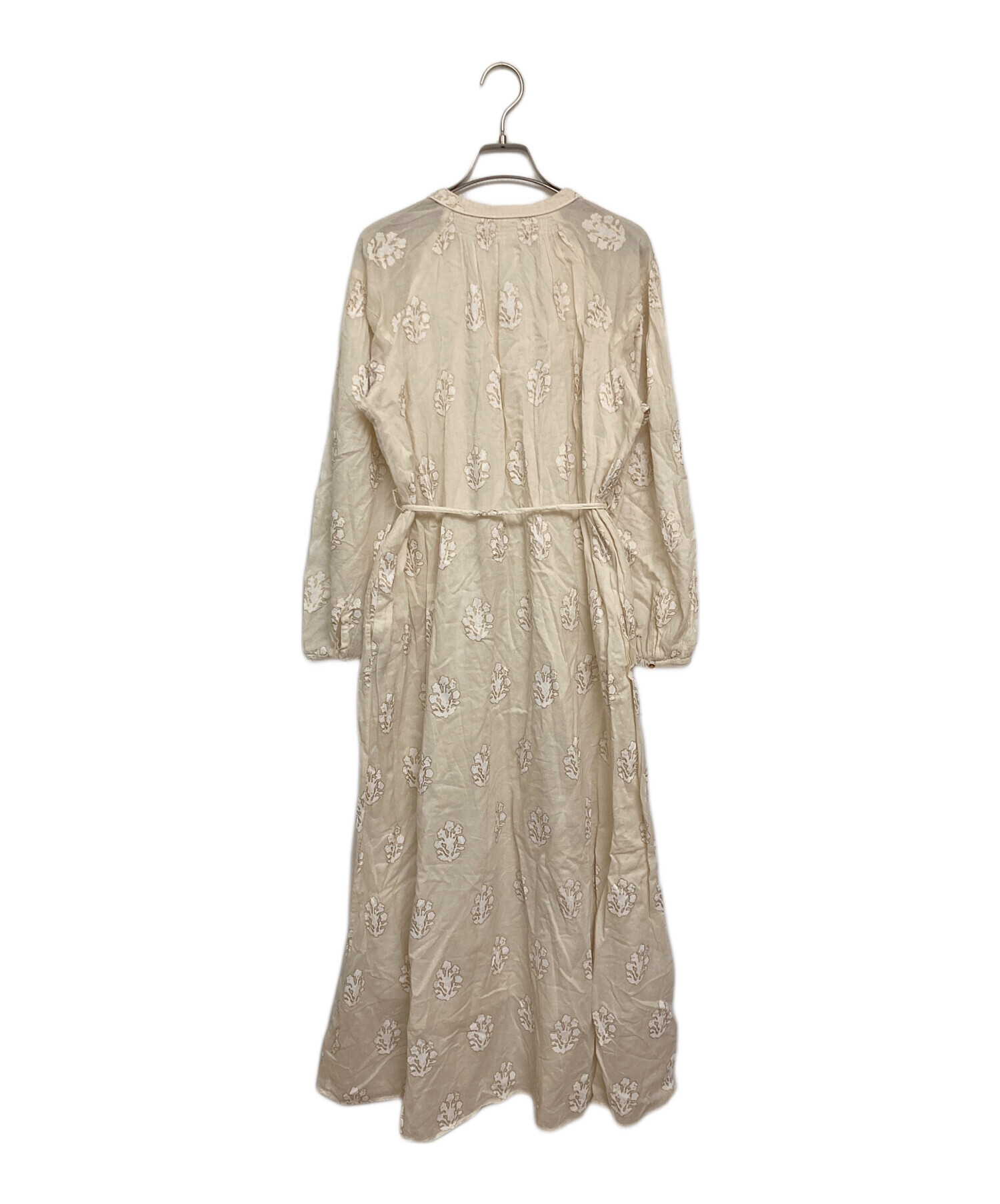 値下げ中‼️【ne Quittez pas ヌキテパ 中古・古着通販】ne quittez pas (ヌキテパ) Cotton Voile Print Dress