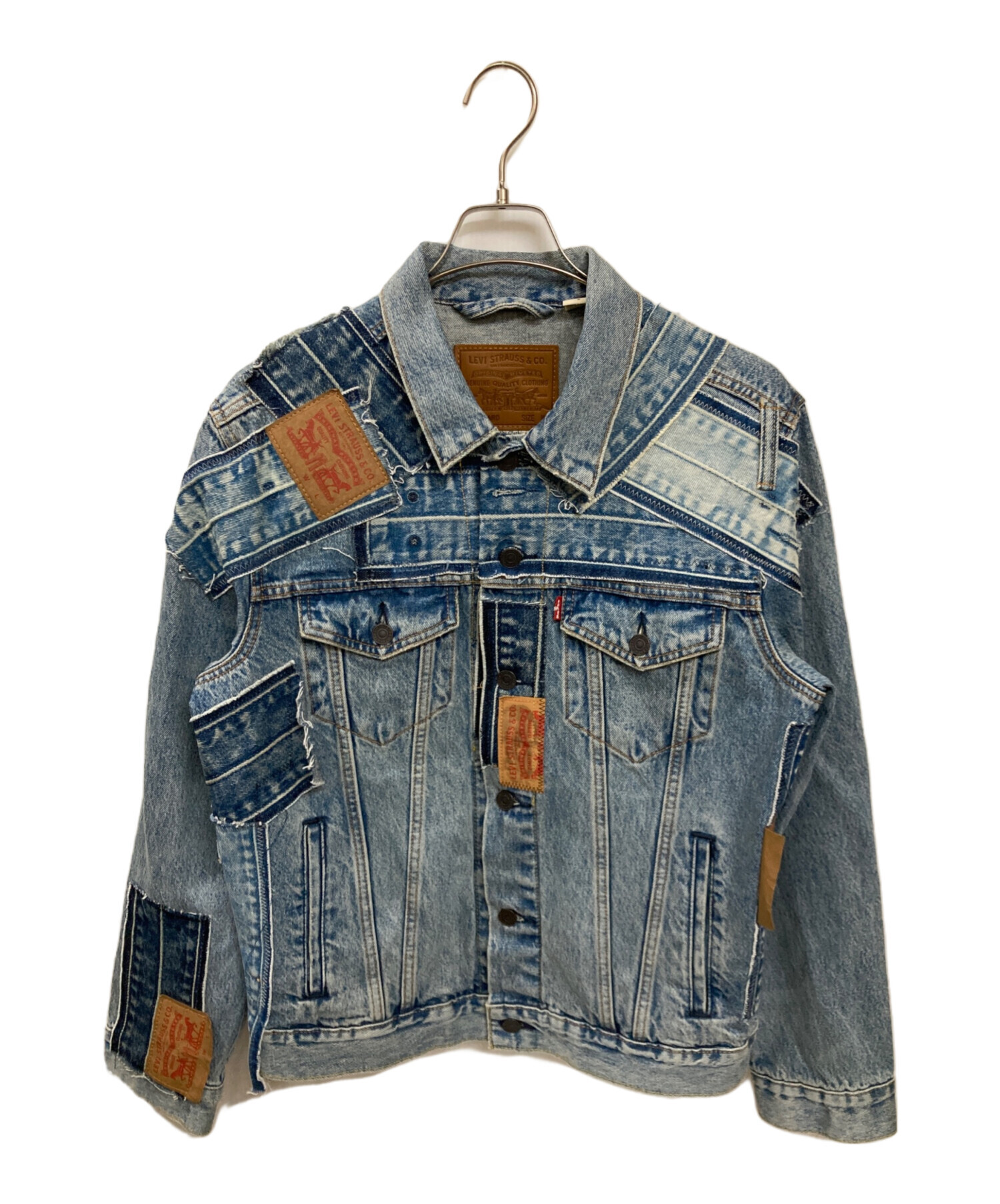 中古・古着通販】LEVI'S (リーバイス) パッチワークデニムジャケット