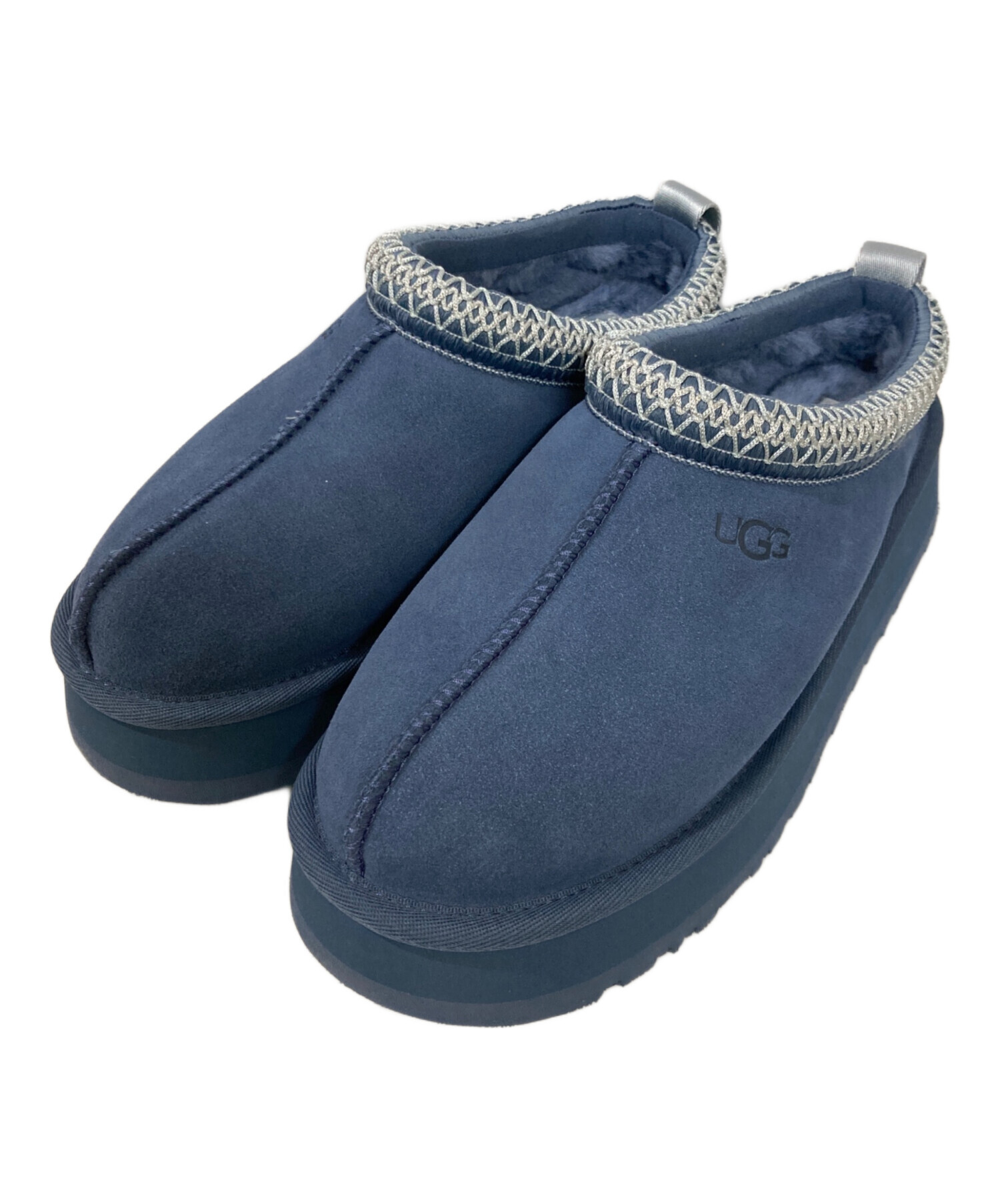 UGG ブルー ローファー 24cm UGG(アグ)/レディース/ブルー×ライト 