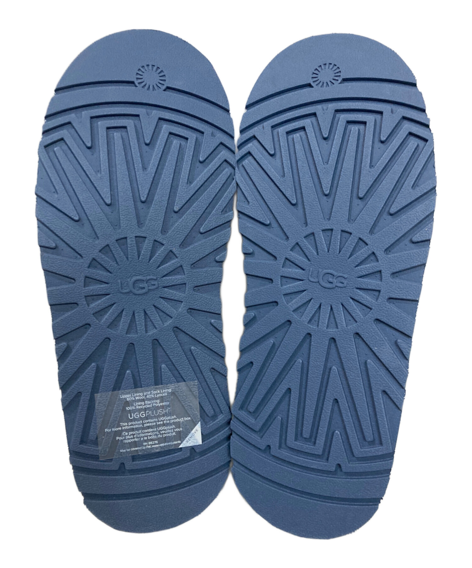 中古・古着通販】UGG (アグ) TAZZ サボムートンサンダル ブルー サイズ