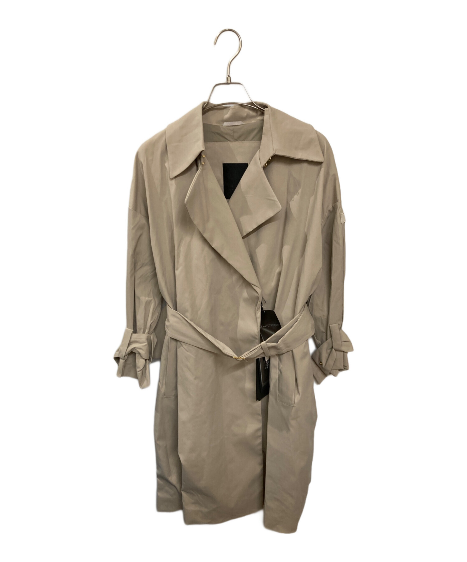 TATRAS タトラス トレンチコートIRESINE 近年モデル定価92400円 中古・古着通販】TATRAS (タトラス) IRESINEトレンチコート ベージュ