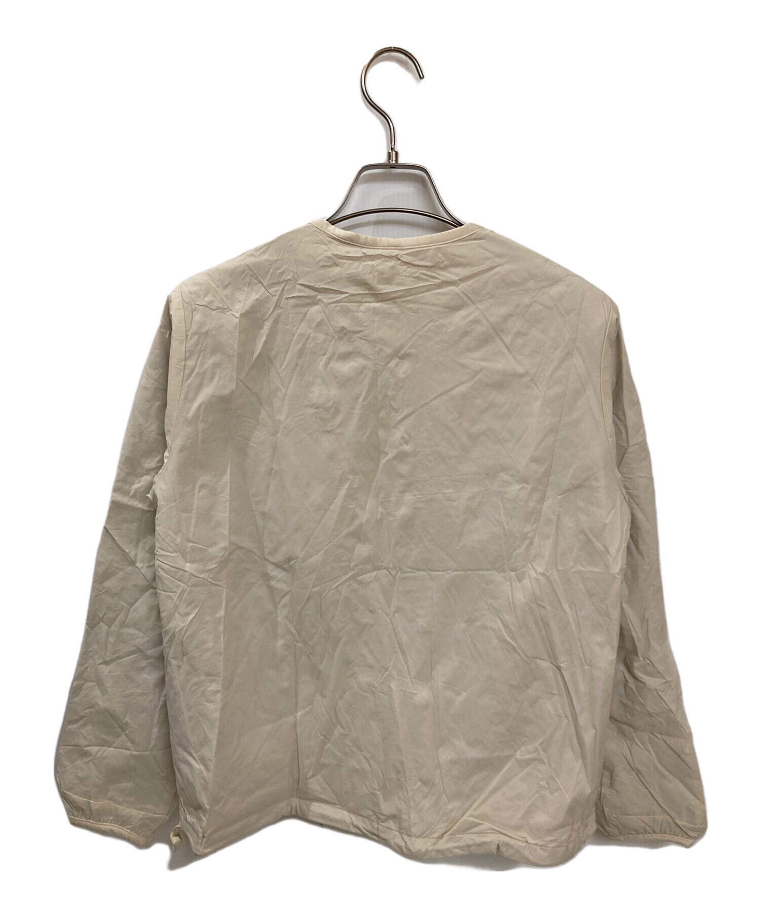 2024SS ダントン インサレーション カラーレスジャケット ベージュ 36 2024SS ダントン インサレーション カラーレスジャケット ベージュ 36