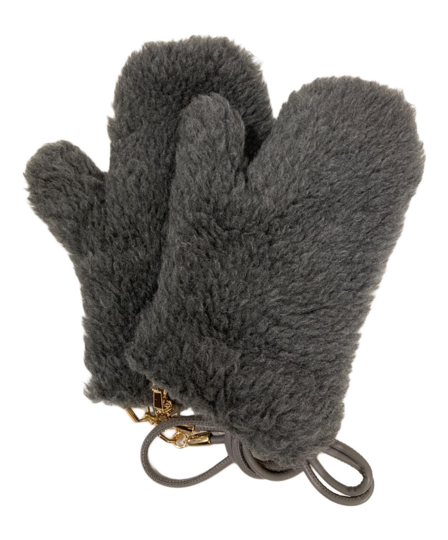 中古・古着通販】MaxMara (マックスマーラ) テディベア未トン手袋