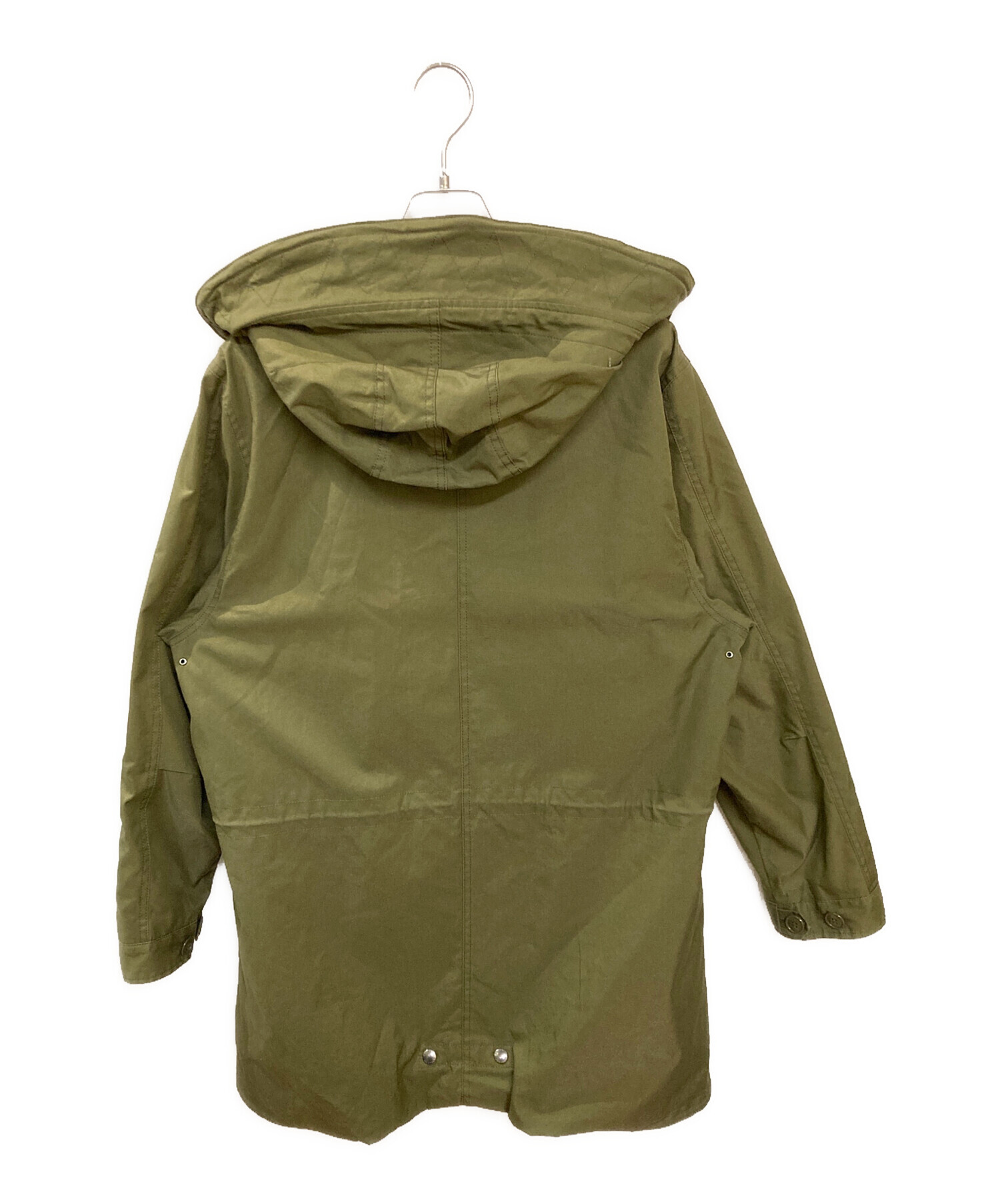 美品 SOPHNET. ソフネット メンズ  モッズコート コヨーテファー 中古・古着通販】SOPHNET. (ソフネット) モッズコート オリーブ サイズ