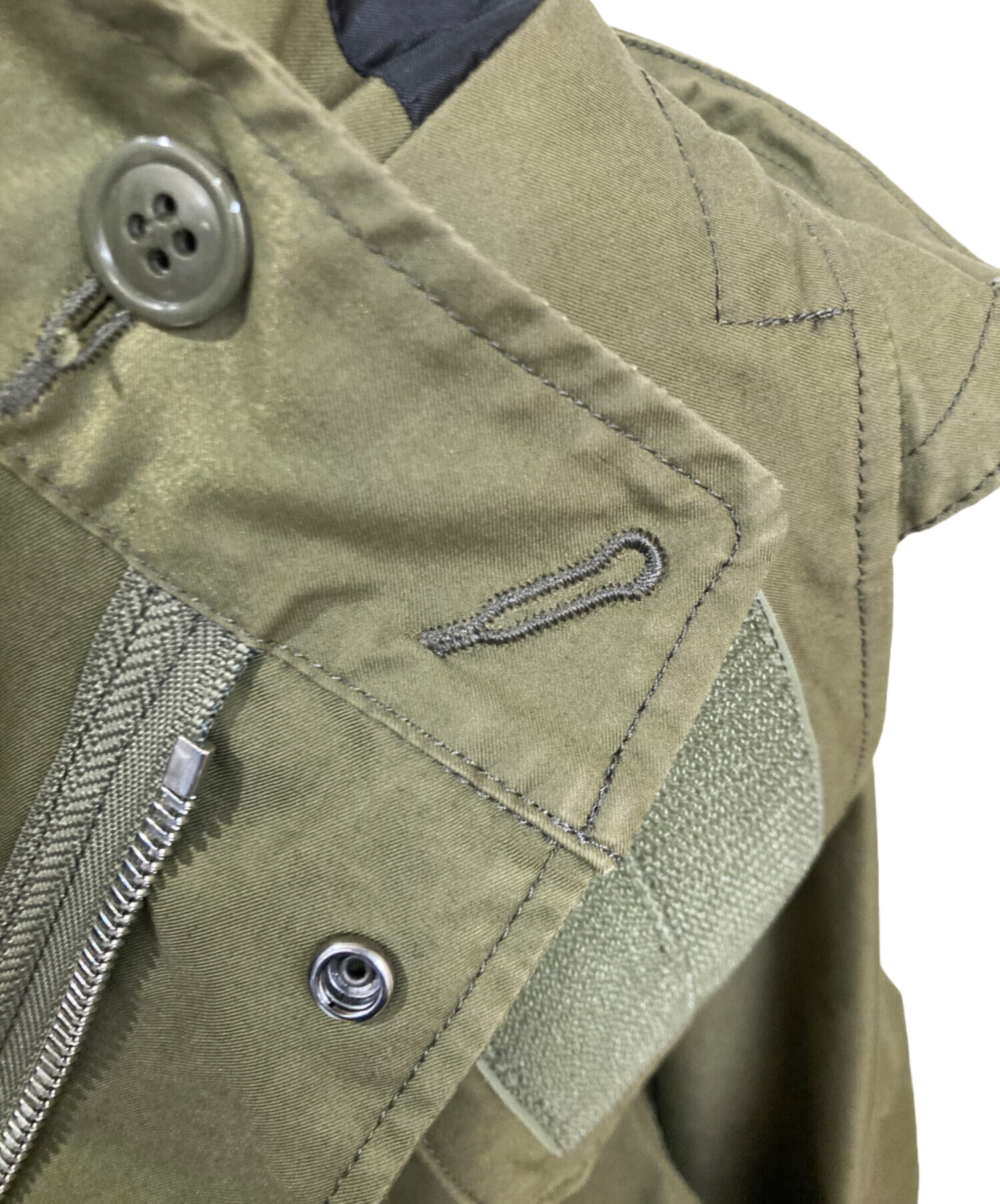 SOPHNET. モッズコート オリーブ　M 中古・古着通販】SOPHNET. (ソフネット) モッズコート オリーブ サイズ