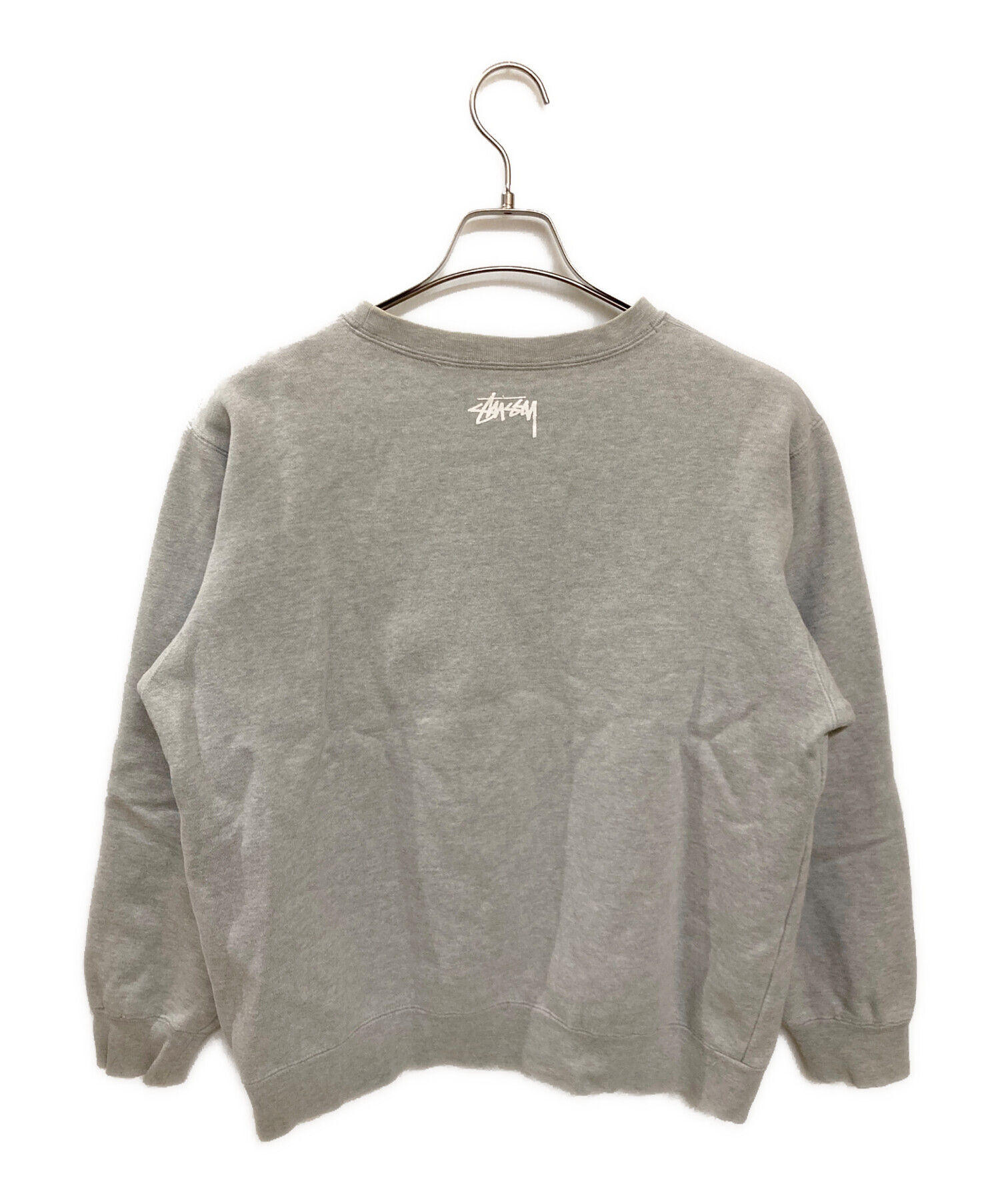 中古・古着通販】stussy (ステューシー) プリントスウェット グレー