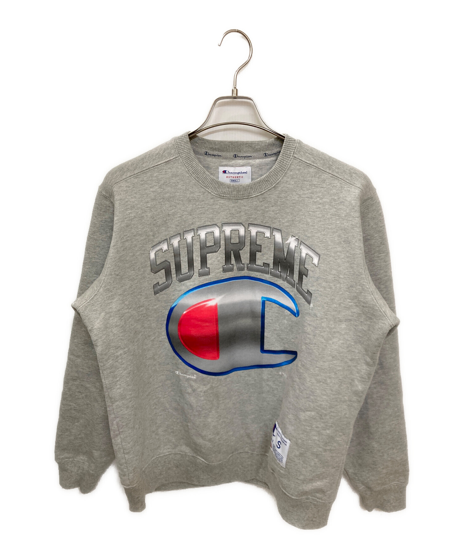 トップス Supreme Champion Chrome Crewneck sweat 中古・古着通販】Supreme (シュプリーム) Champion (チャンピオン