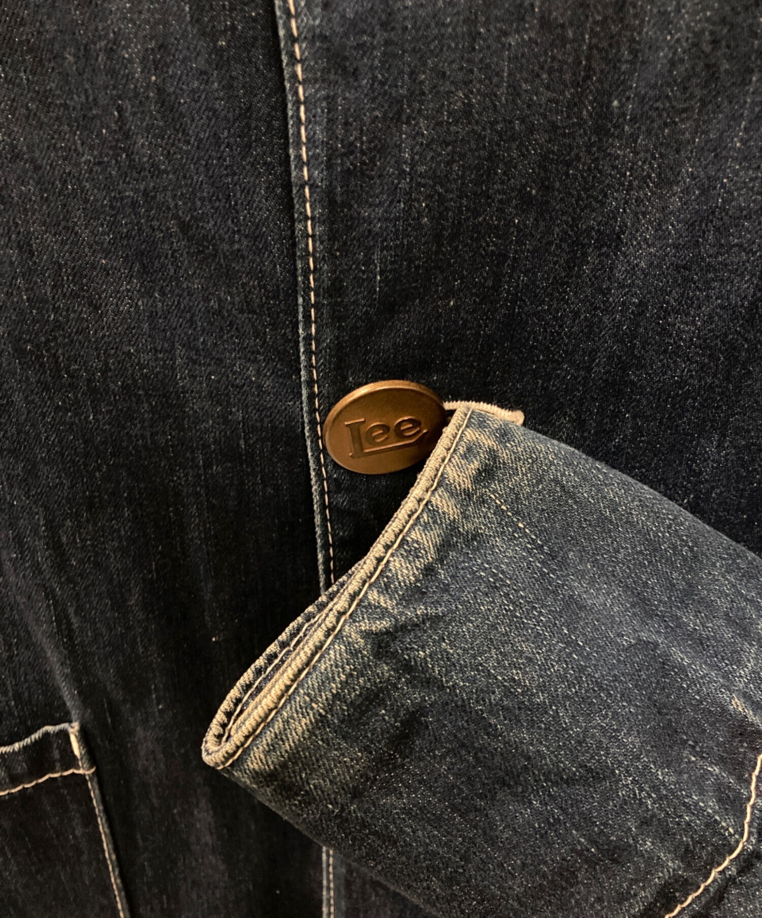 中古・古着通販】LEE (リー) カバーオール インディゴ サイズ:M