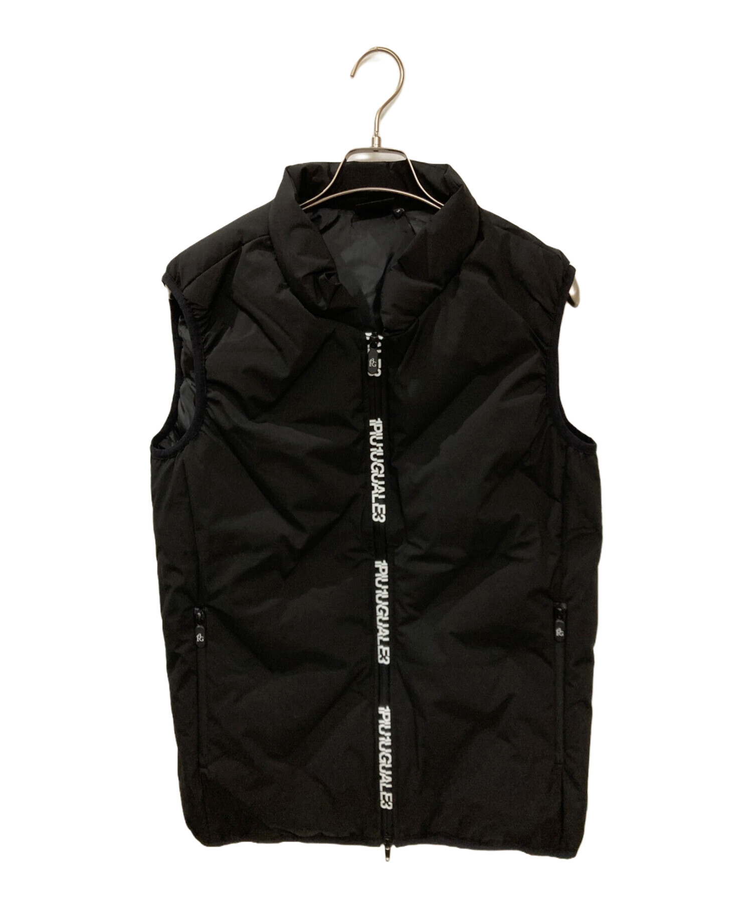 美品!　ウノピュウノウグァーレトレ 1piu1uguale3　ベスト　ブラック 中古・古着通販】1piu1uguale3 (ウノピュウノウグァーレトレ) ダウン