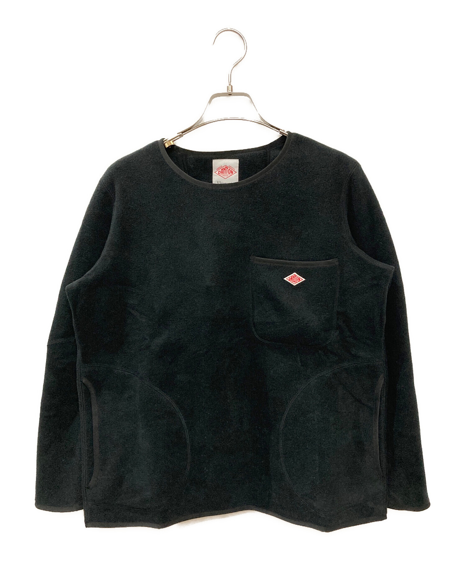 中古・古着通販】DANTON (ダントン) フリースプルオーバー ブラック