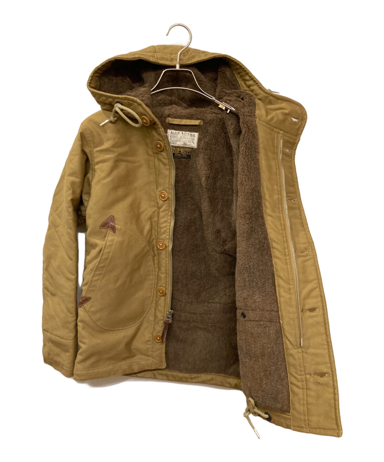 中古・古着通販】COLIMBO (コリンボ) OBSERVER PARKA カーキ サイズ:36