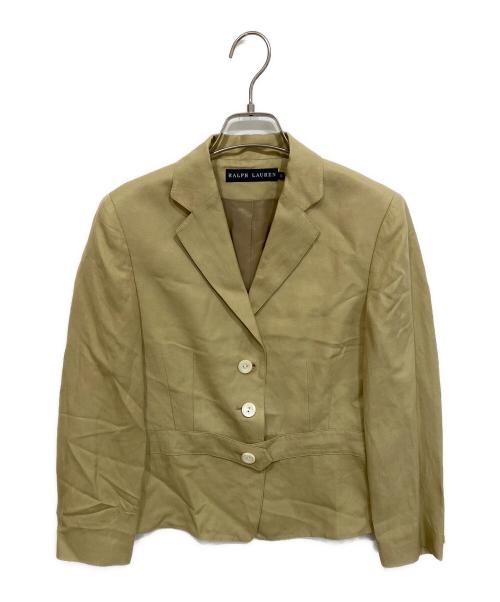 Ralph Lauren テーラードジャケット サイズ9 ベージュ 中古・古着通販】RALPH LAUREN (ラルフローレン) テーラードジャケット