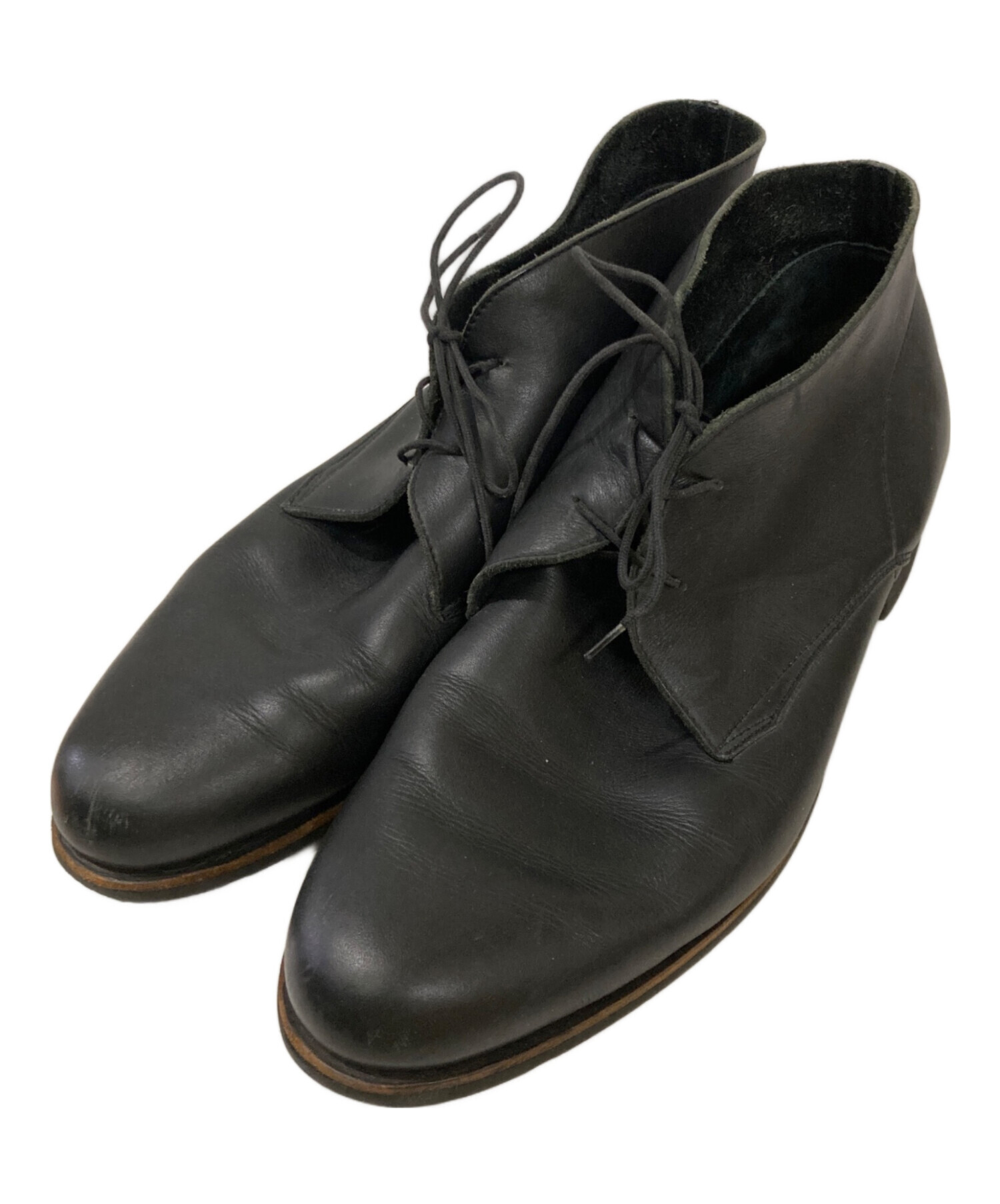 中古・古着通販】PARABOOT (パラブーツ) チャッカブーツ ブラック