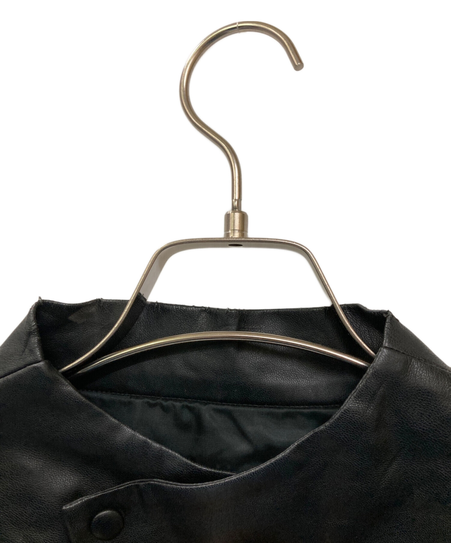 中古・古着通販】TOGA PULLA (トーガ プルラ) フェイクレザーシャツ