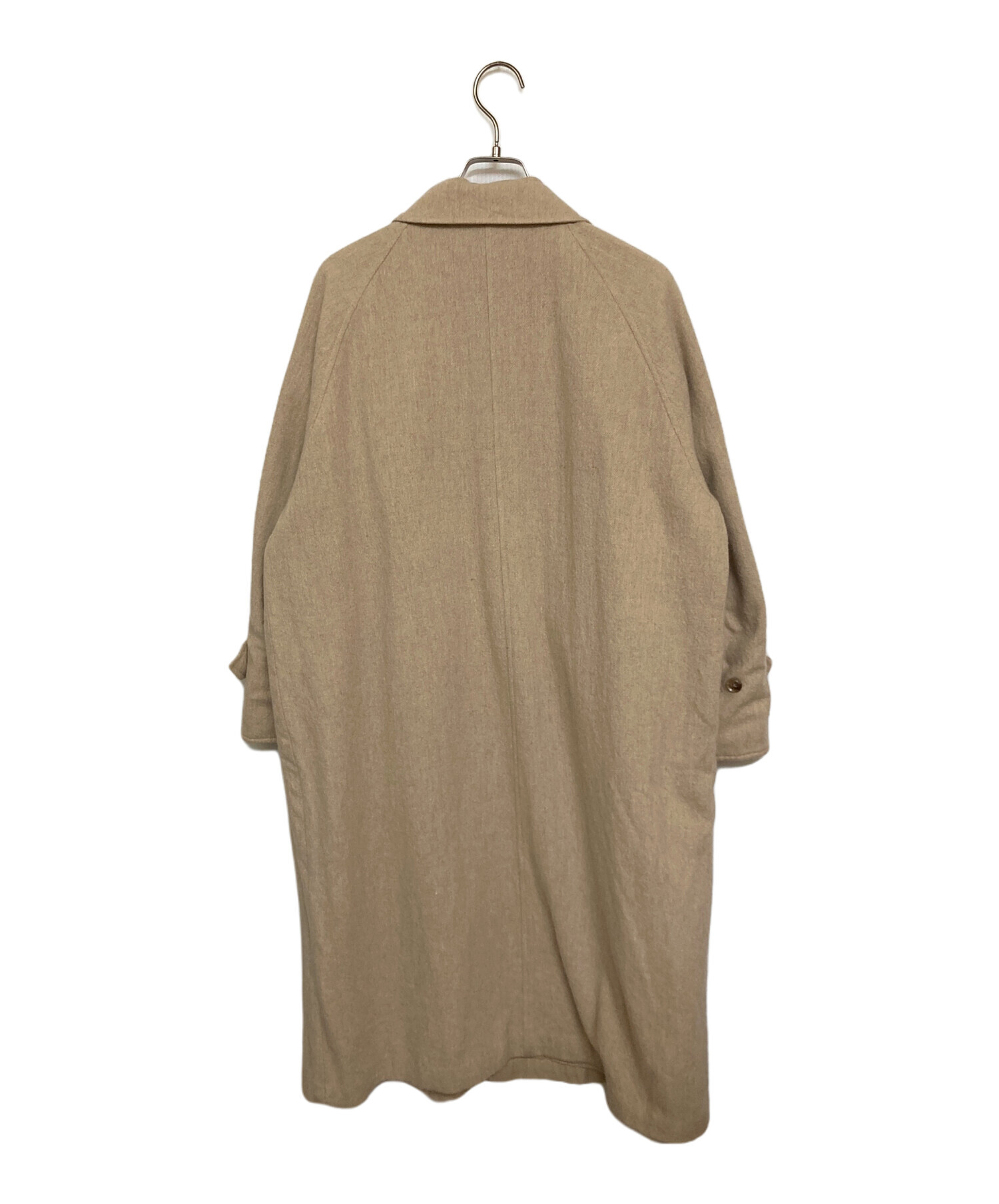 中古・古着通販】kagure (カグレ) リバーシブルコート ベージュ サイズ 