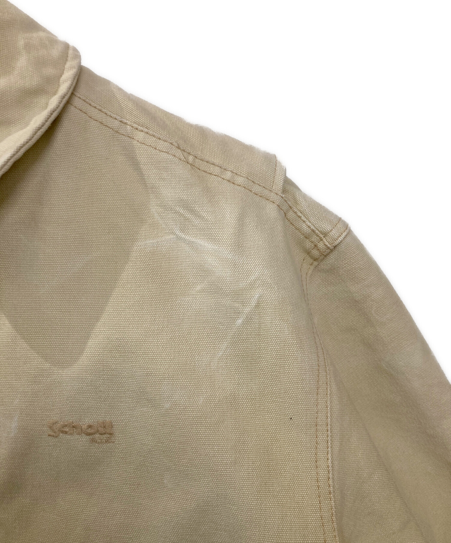 中古・古着通販】Schott (ショット) 90Sダックジャケット ベージュ