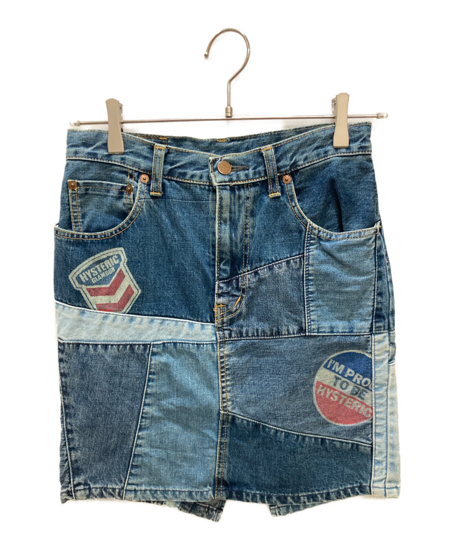 HYSTERIC GLAMOUR デニムミニスカート 中古・古着通販】Hysteric Glamour (ヒステリックグラマー) デニムミニ