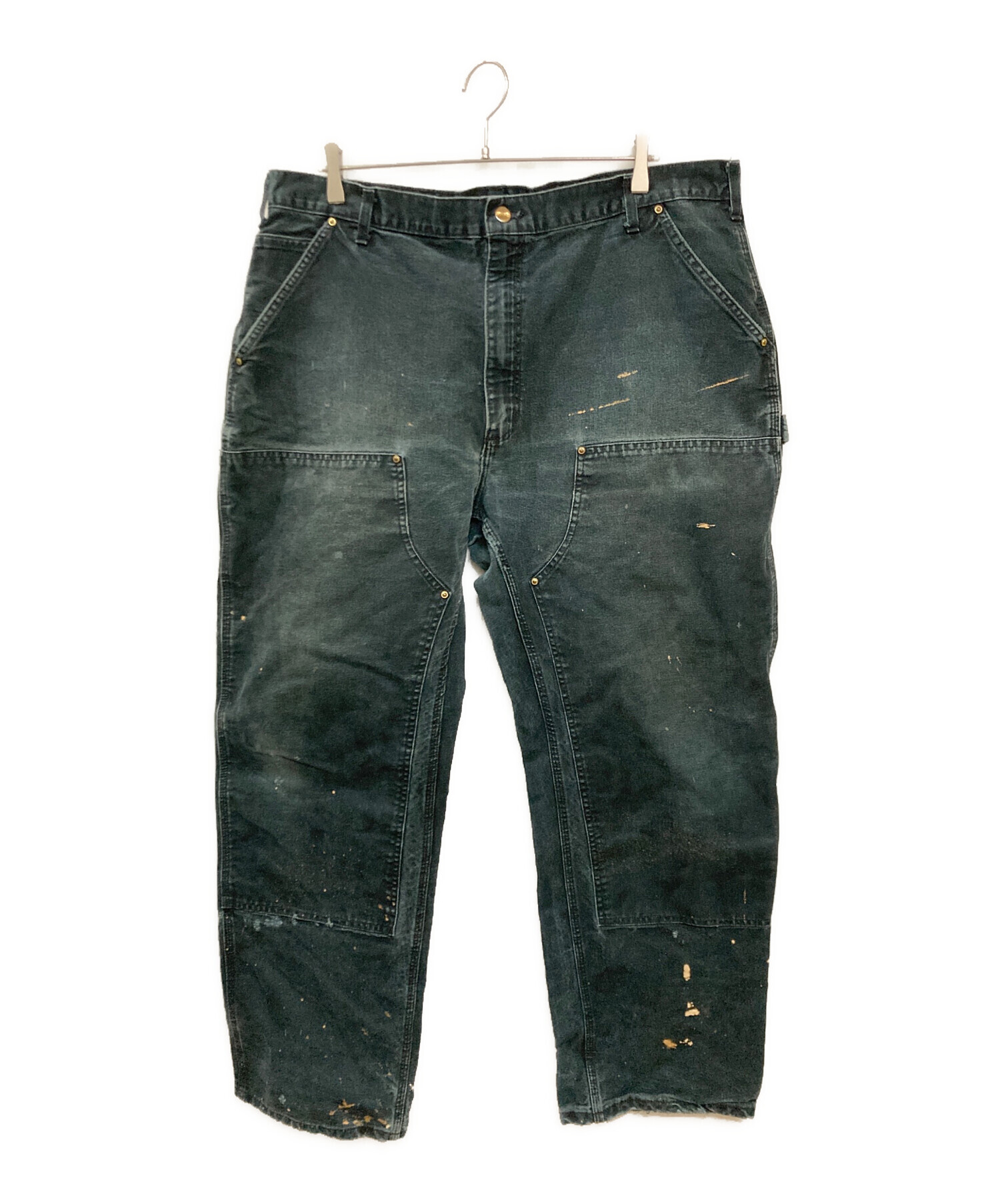 Carhartt ダブルニーデニムペインターパンツ 中古・古着通販】CarHartt (カーハート) ダブルニーデニムペインター