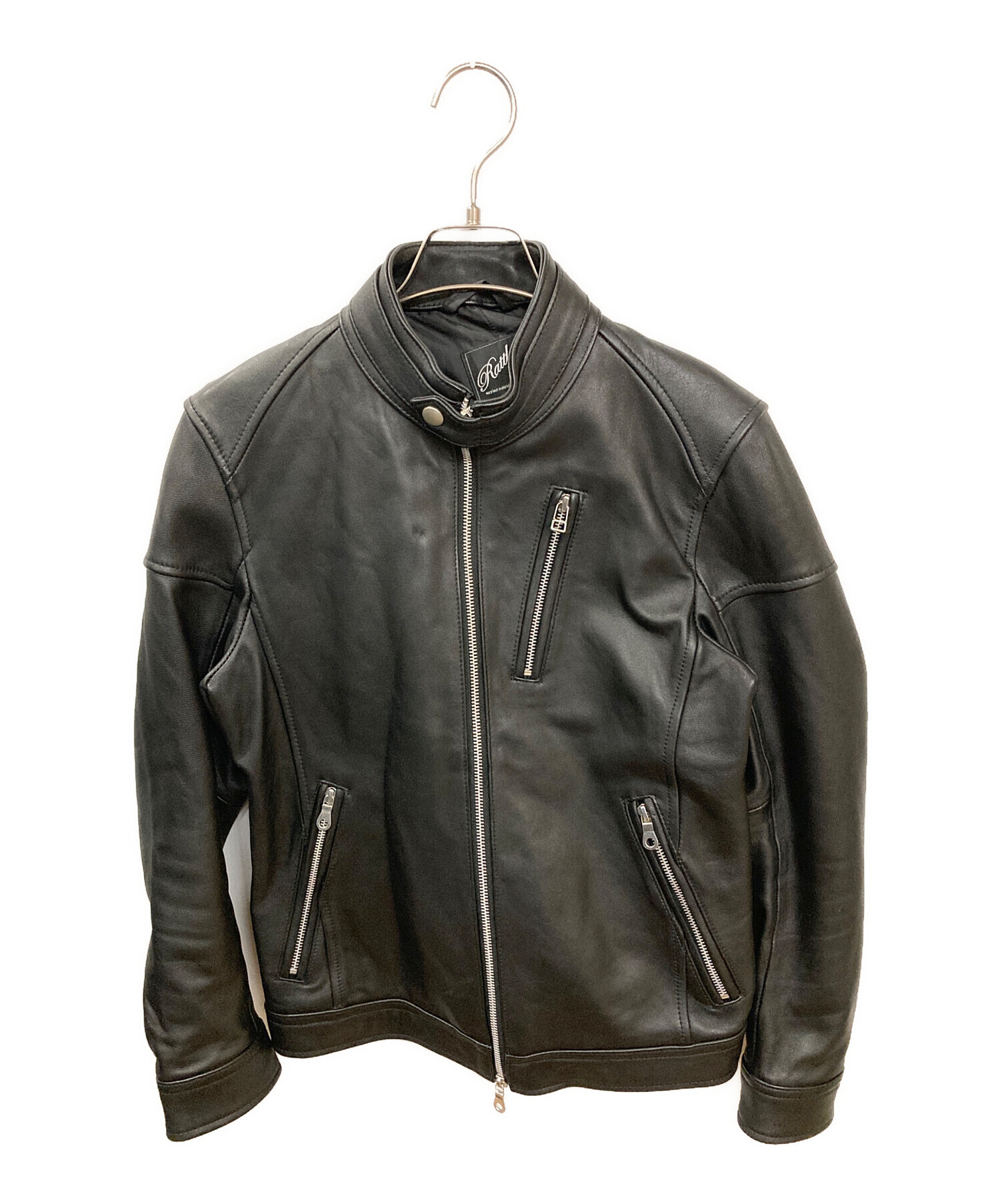 中古・古着通販】RATTLE TRAP (ラトルトラップ) シングルライダース