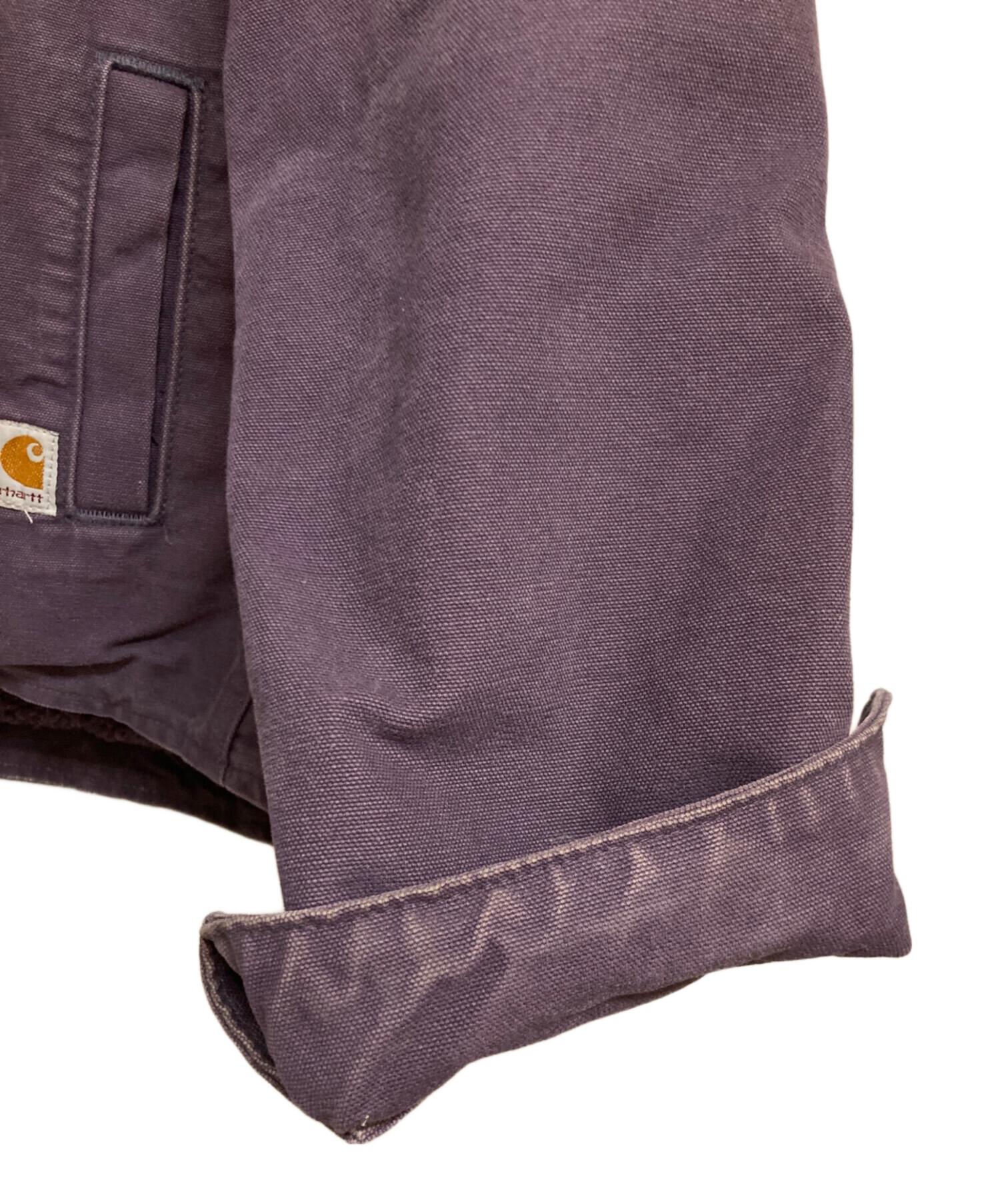 ゆかちゃん様】Carhartt ボア襟パープルジャケット 中古・古着通販