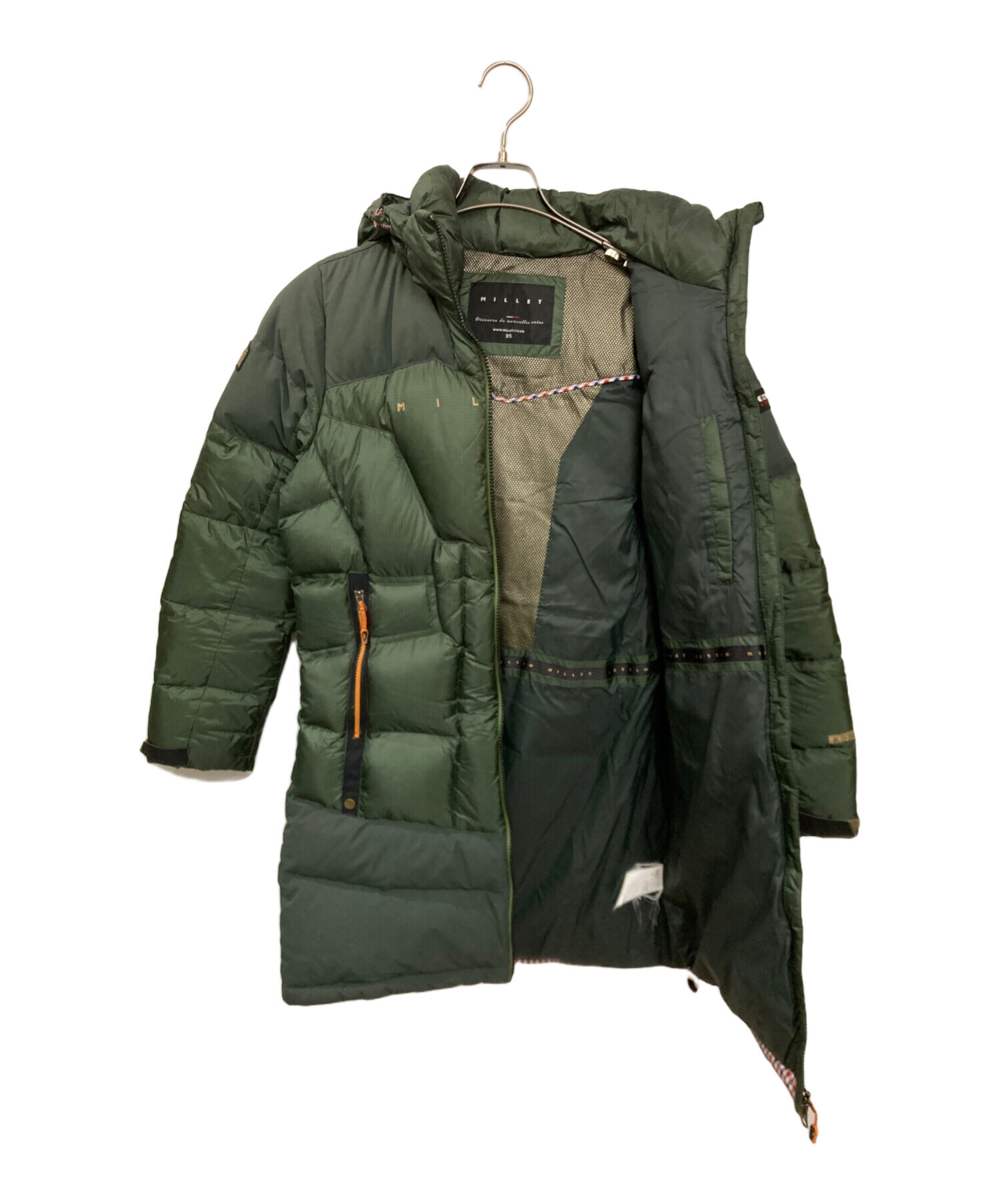中古・古着通販】MILLET (ミレー) ダウンコート オリーブ サイズ:95