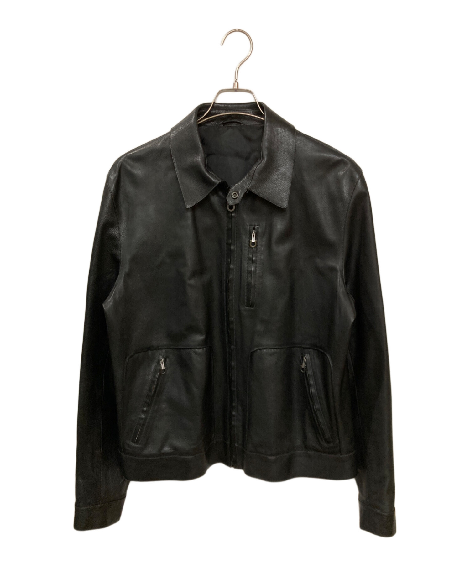 【年末まで限定SALE】フェラガモ/レザージャケット 中古・古着通販】Salvatore Ferragamo (サルヴァトーレ フェラガモ