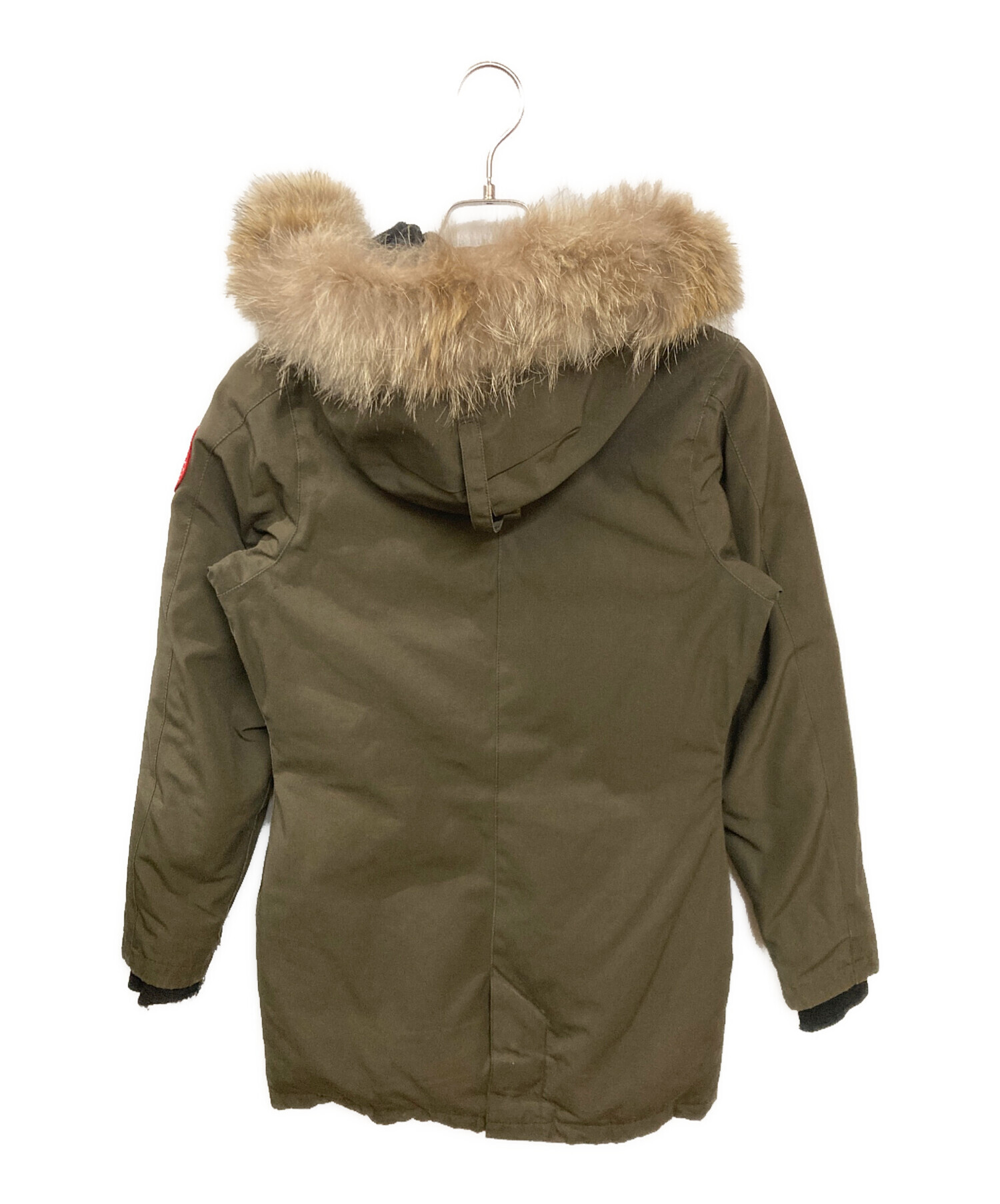 カナダグース　ヴィクトリアパーカ　XS オリーブ　カーキ　3037JL 中古・古着通販】CANADA GOOSE (カナダグース) ヴィクトリアパーカ