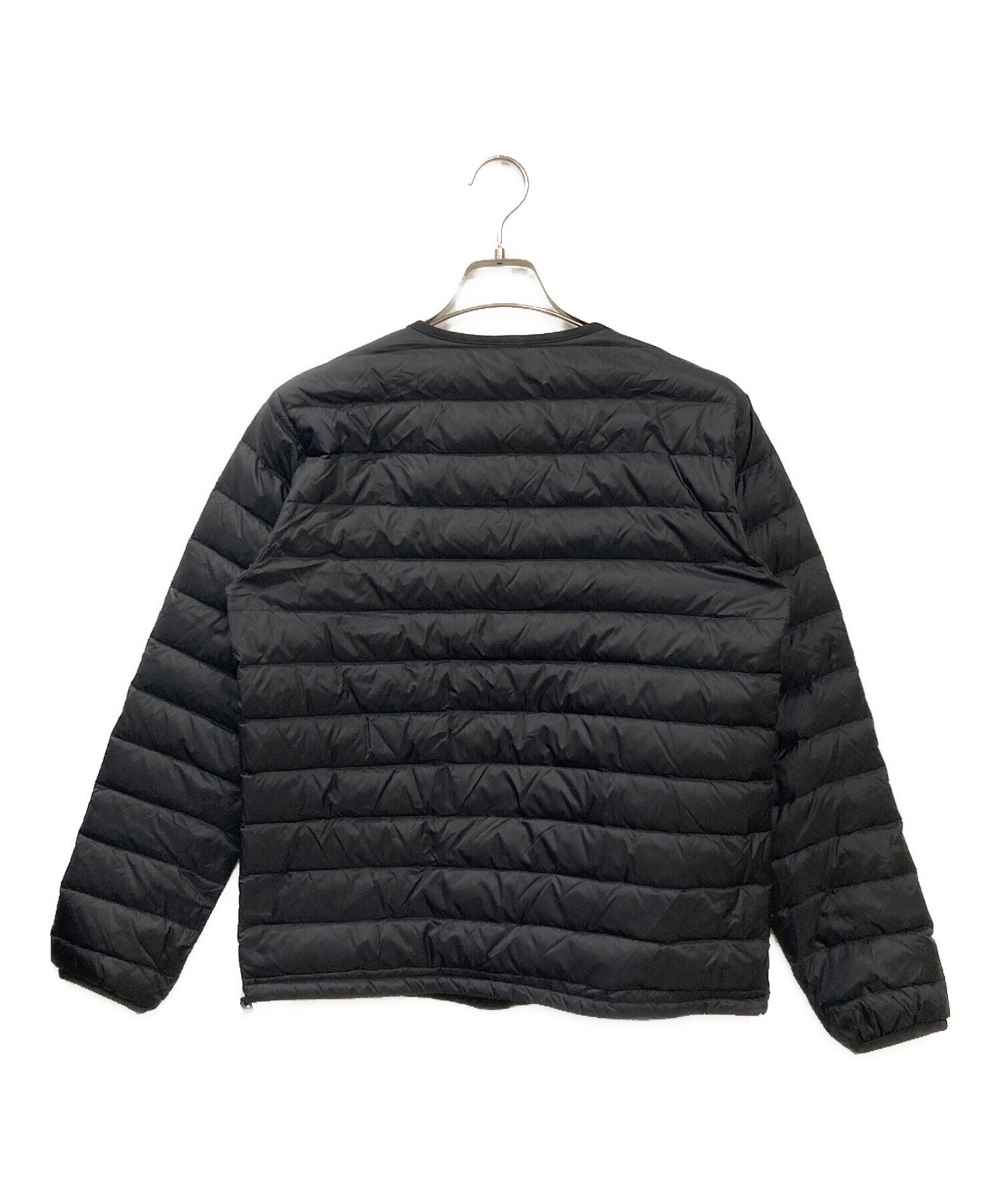 DANTON インナーダウンジャケット ブラック 38 グッドコンディション 中古・古着通販】DANTON (ダントン) インナーダウンジャケット