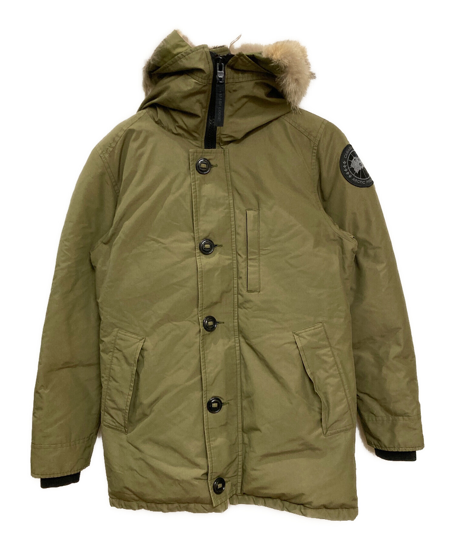 カナダグース カーキ XS アメリカンラグシー別注60/40クロス AMERICAN RAG CIE（アメリカンラグシー）の「CANADA GOOSE×AMERICAN