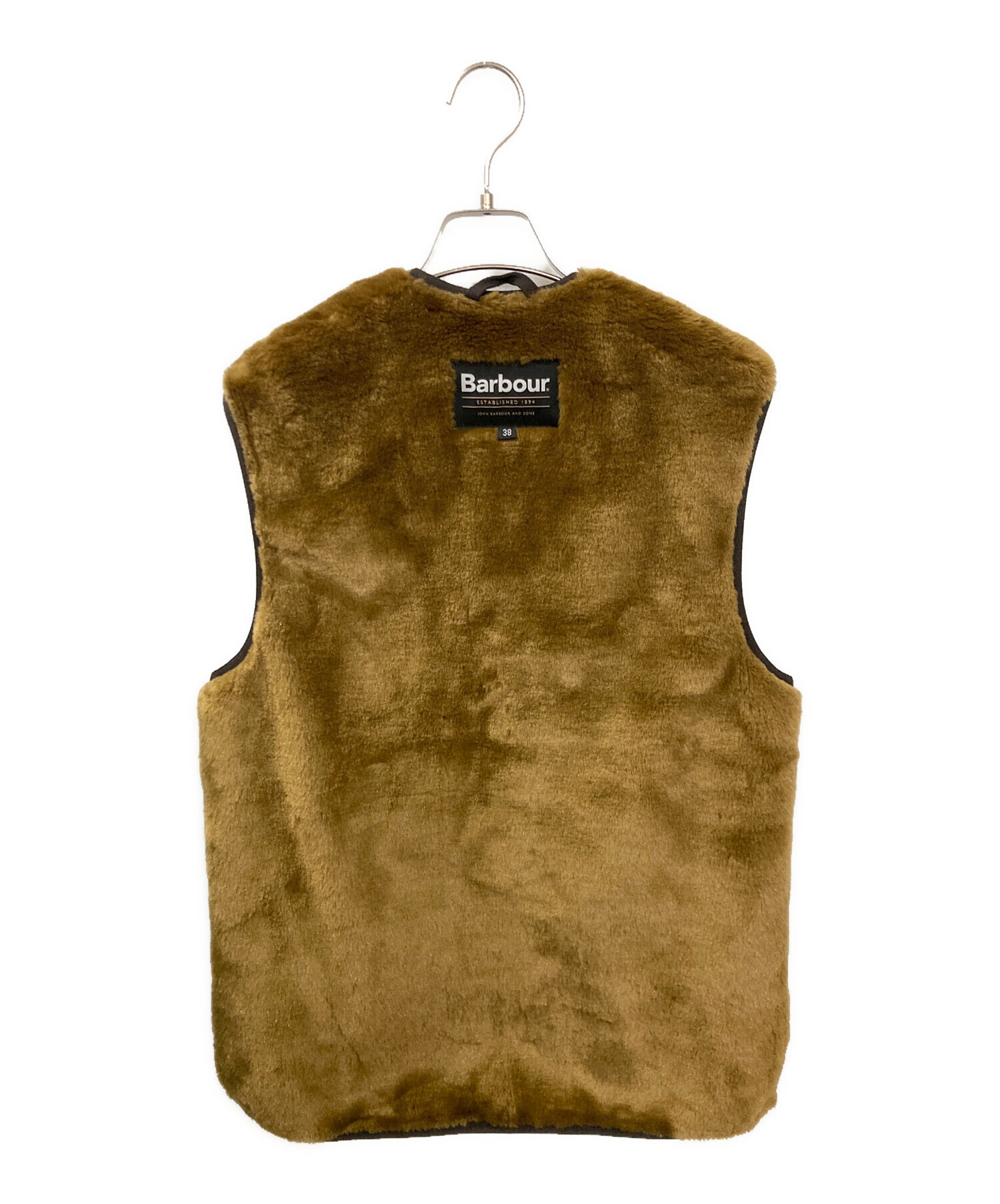 中古・古着通販】Barbour (バブアー) WARM PILE WAISTCOAT ZIP-IN 