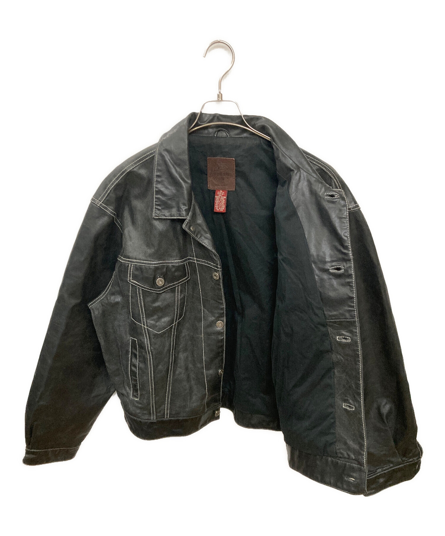 中古・古着通販】GAP (ギャップ) 古着レザートラッカージャケット