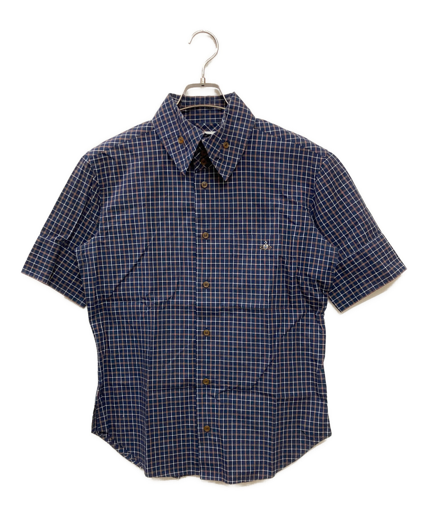 ヴィヴィアン　チェック　半袖　シャツ 中古・古着通販】Vivienne Westwood man (ヴィヴィアン ウェストウッド