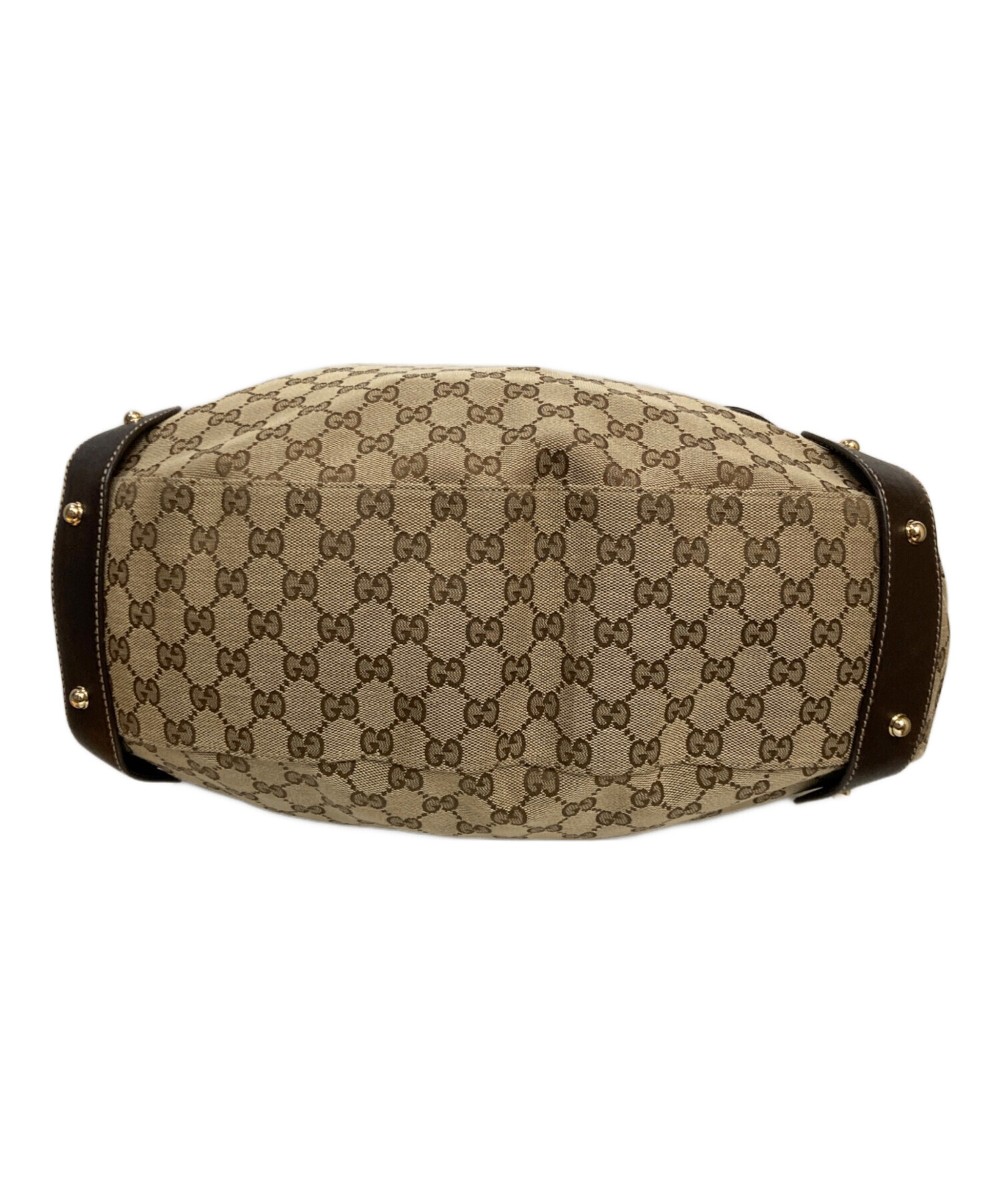 GUCCI GGキャンバス 極美品 GUCCI グッチ GGキャンバス ジャッキー ハンドバッグ